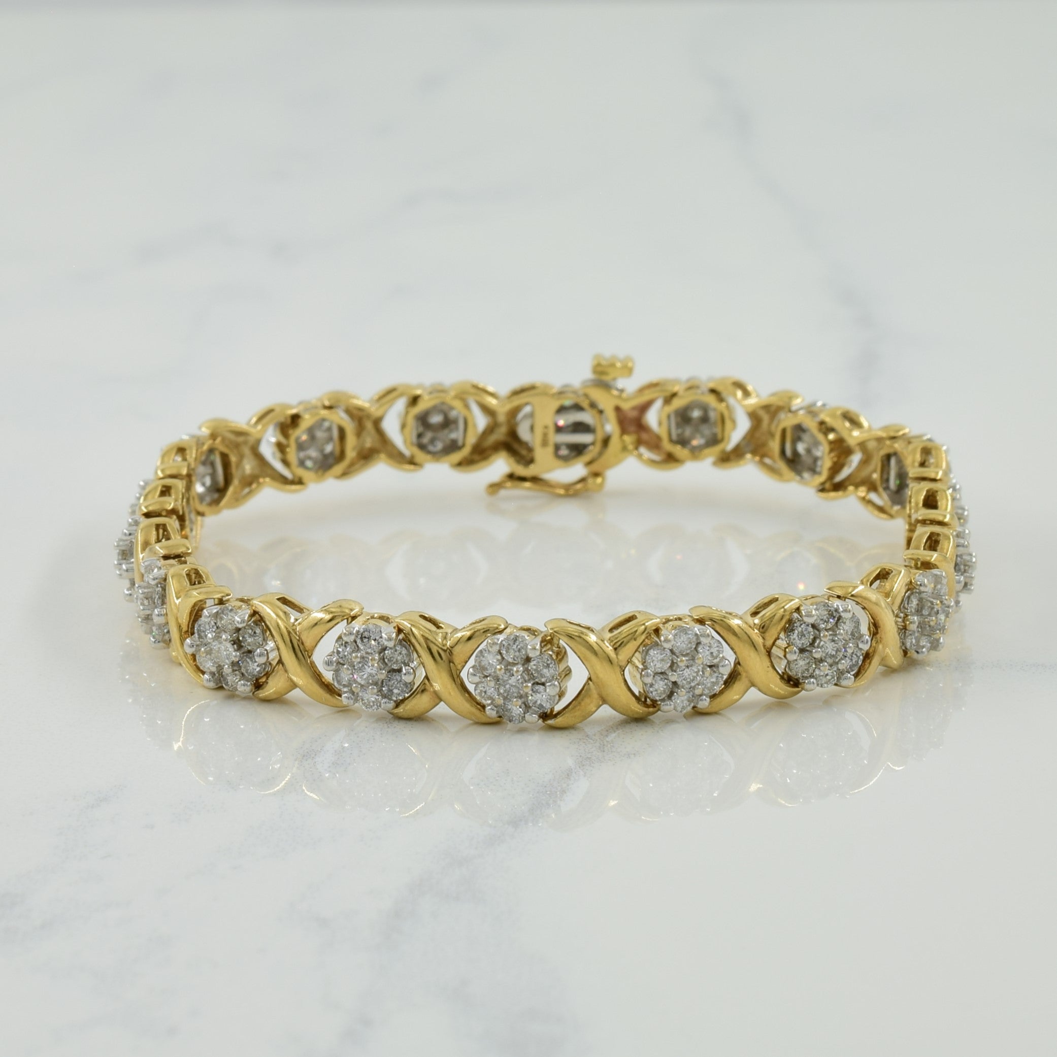 Cluster Diamond Suite | 9.18ctw | 19" | 7" |