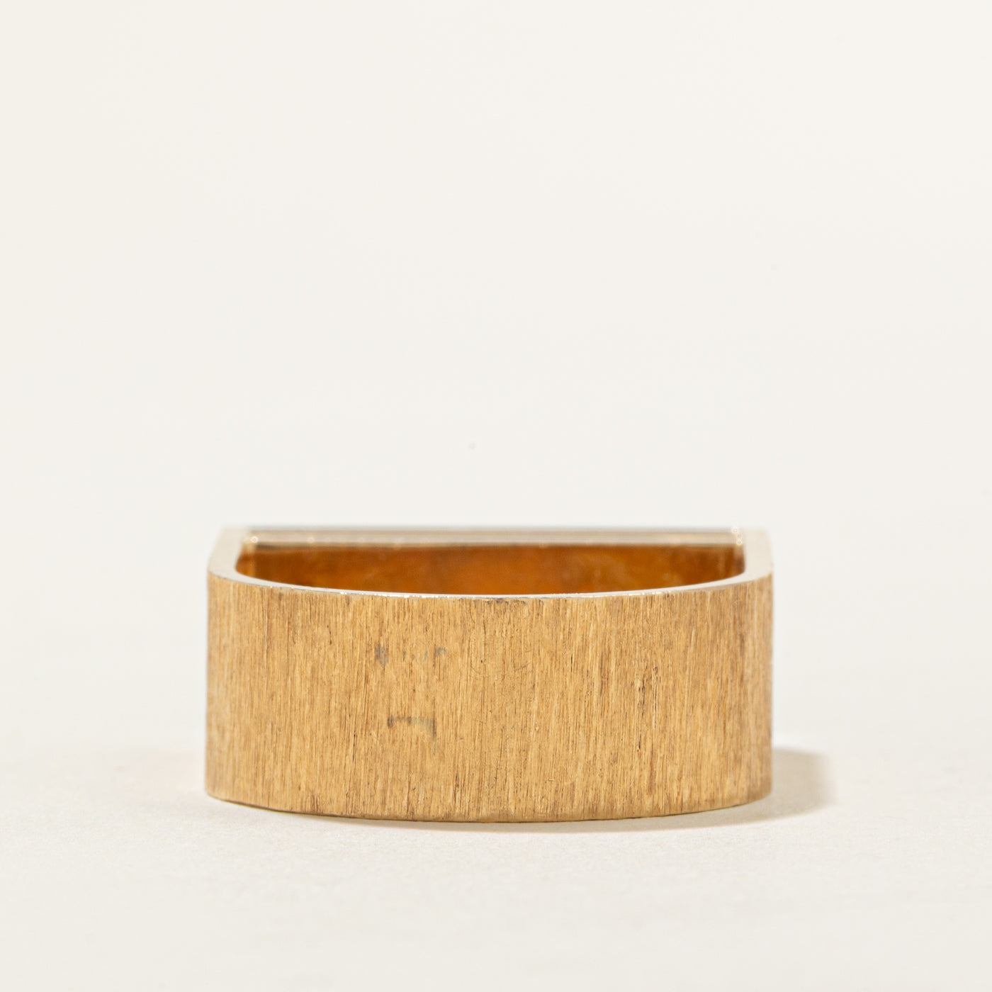 18k Two Tone Gold High Set Ring | SZ 10.25 |