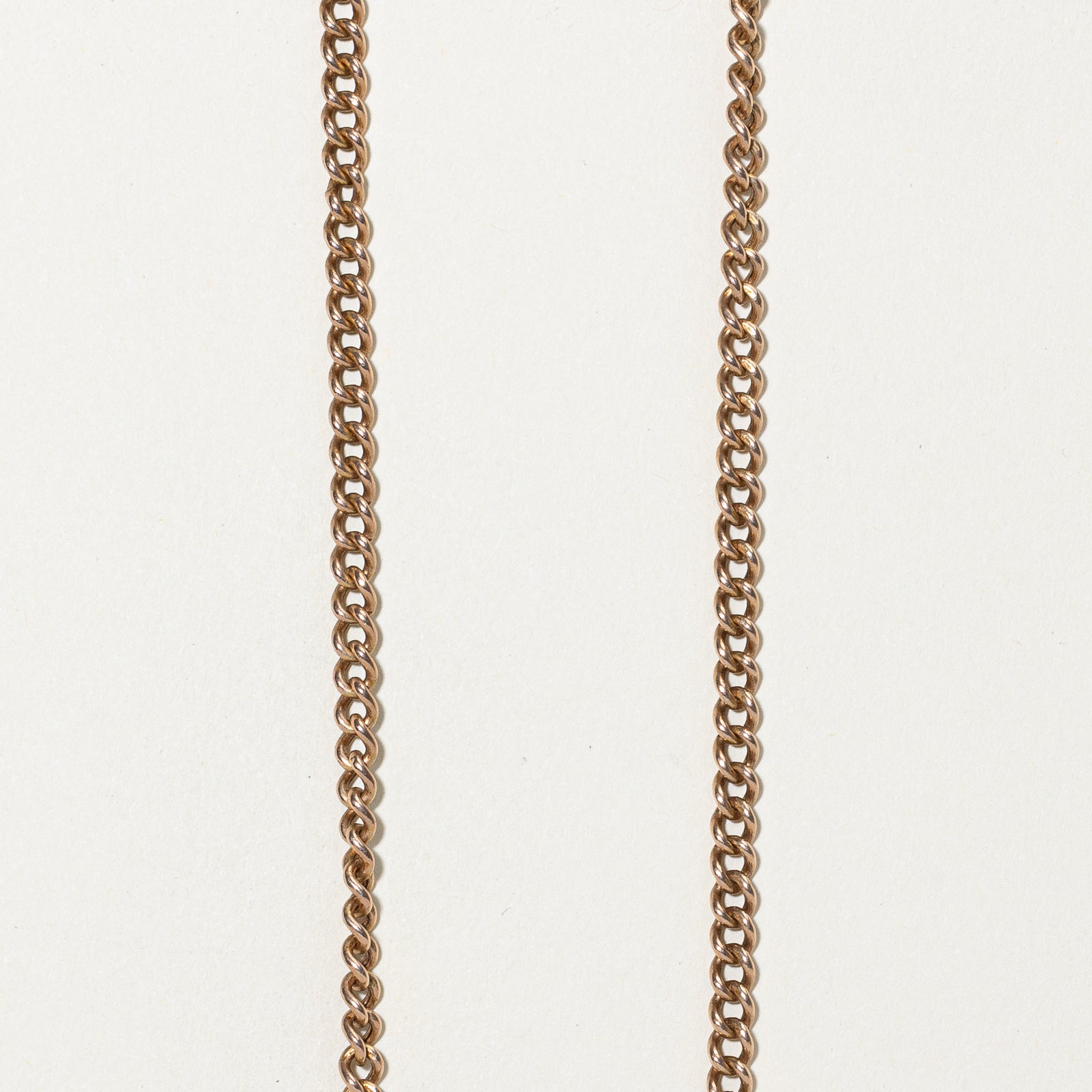 10k Rose Gold Curb Chain | 21.25" |