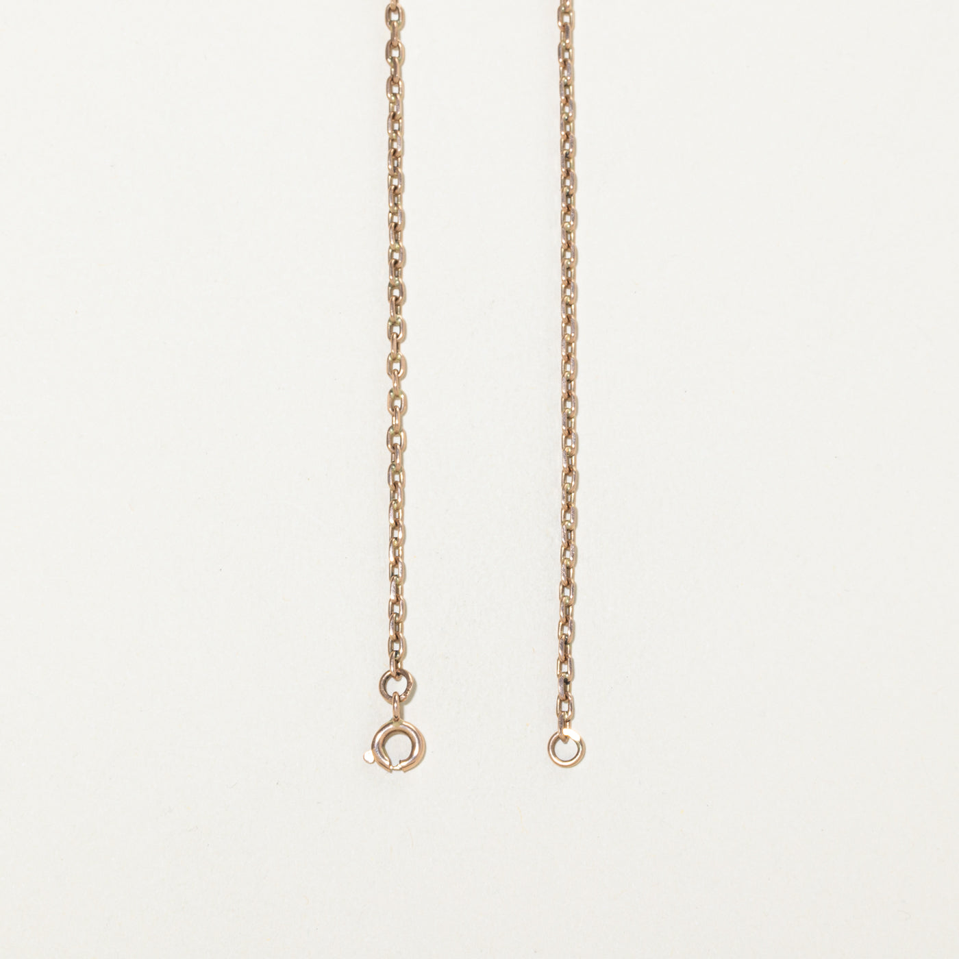 Mid-90s Odessa 14k Yellow Gold Rectangular Link Chain | 24" |