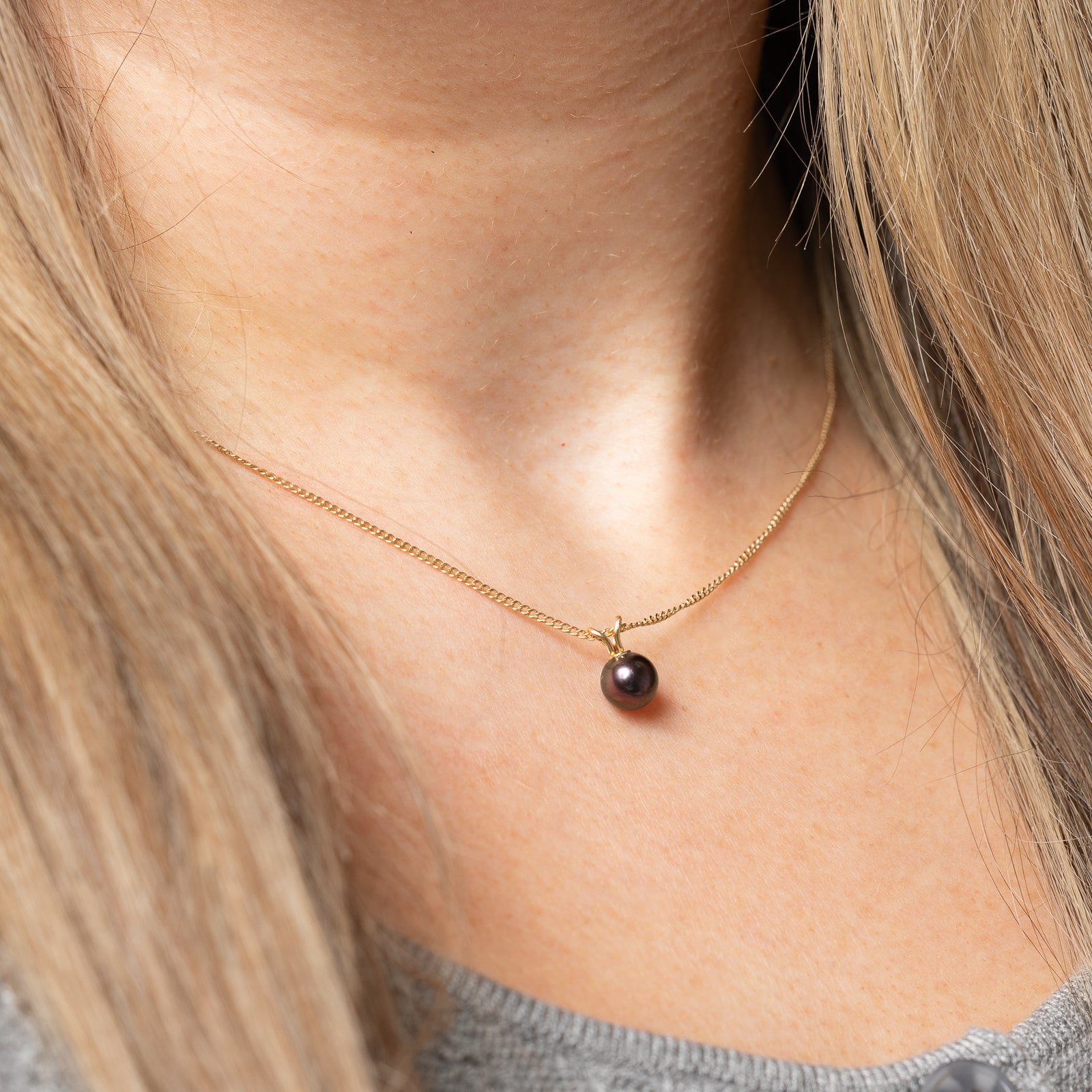 14k Yellow Gold Cultured Pearl Pendant | 2.85ct |