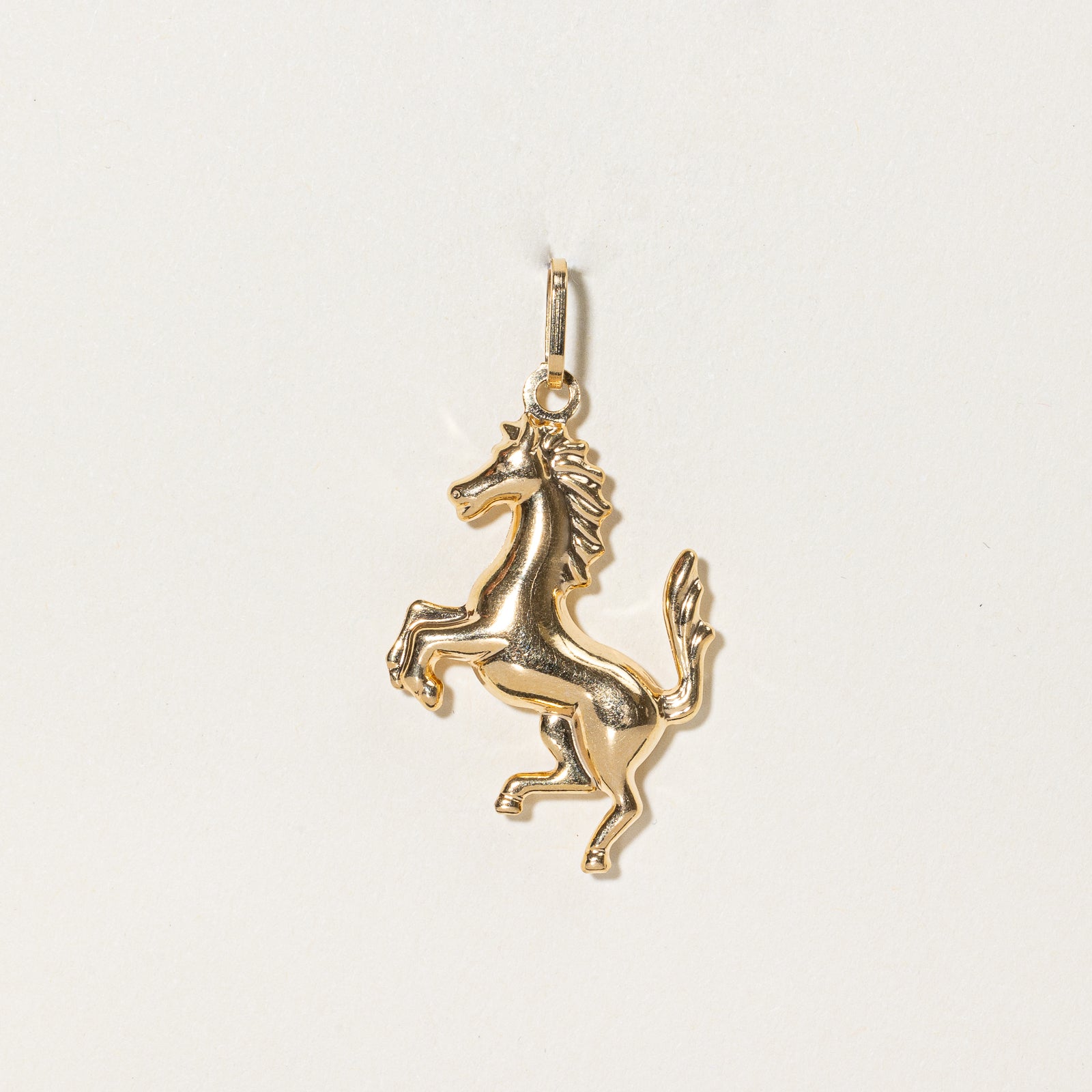 18k Yellow Gold Horse Charm |