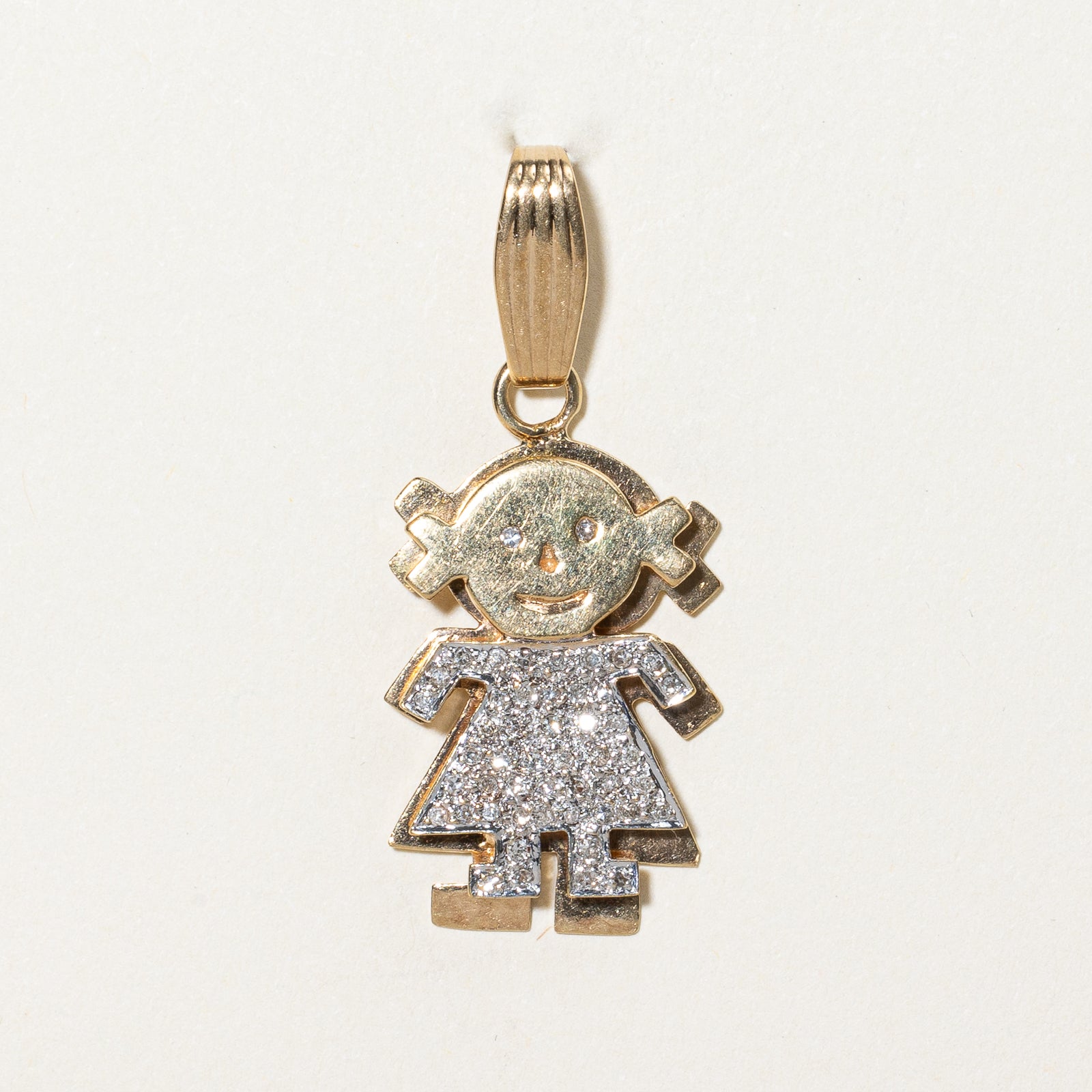 Diamond Girl Pendant | 0.20ctw |