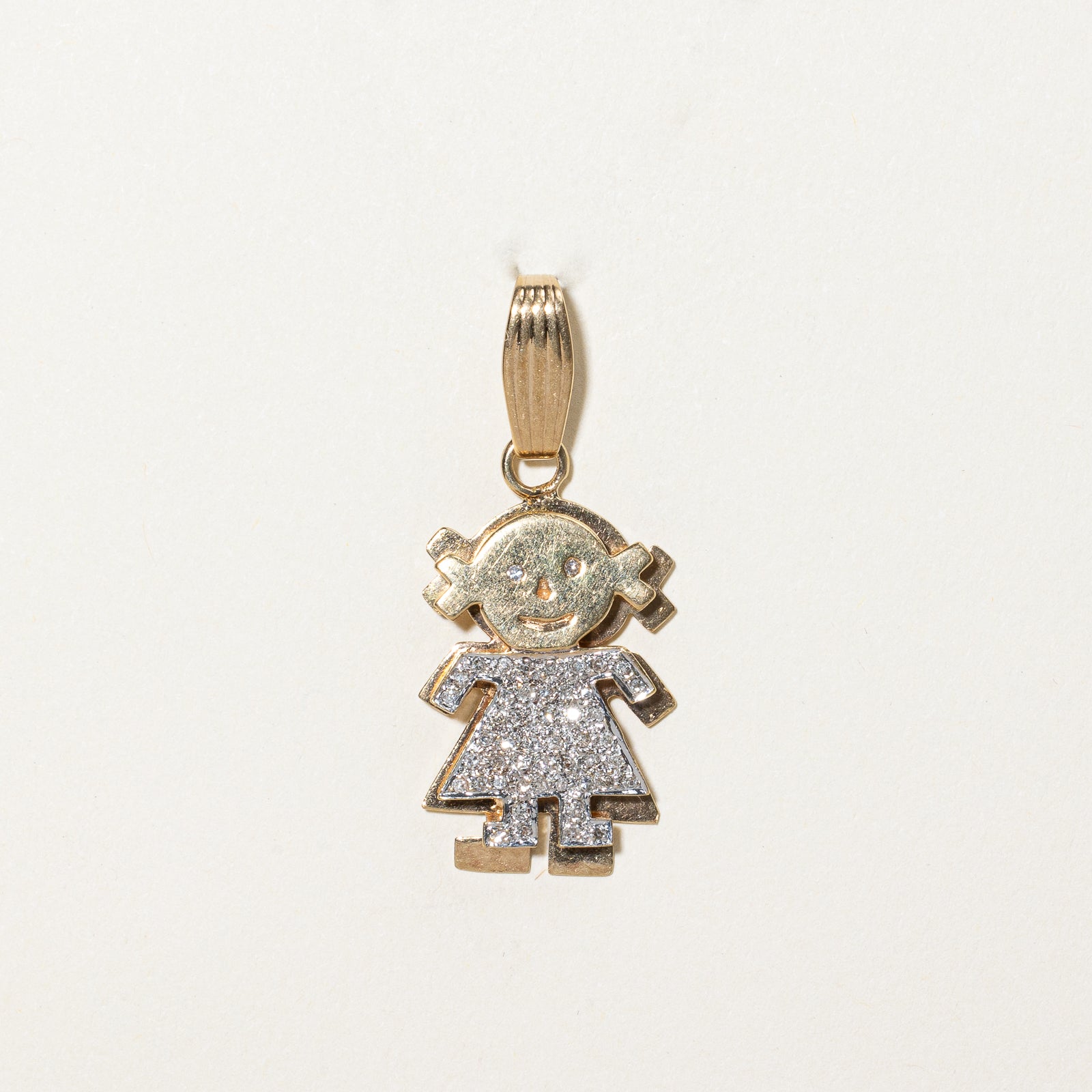 Diamond Girl Pendant | 0.20ctw |
