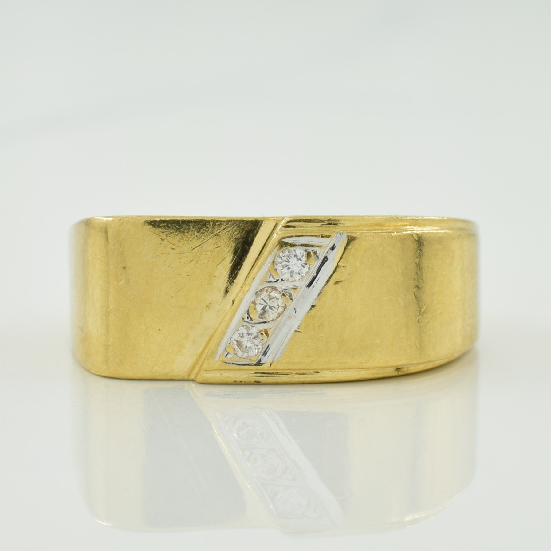 Three Stone Diamond Ring | 0.04ctw | SZ 7 |