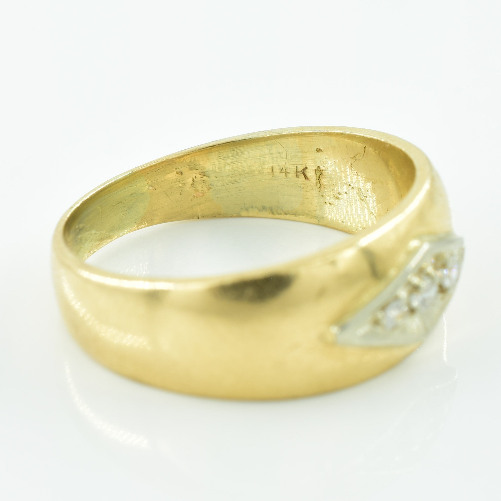 Three Stone Diamond Ring | 0.05ctw | SZ 7 |
