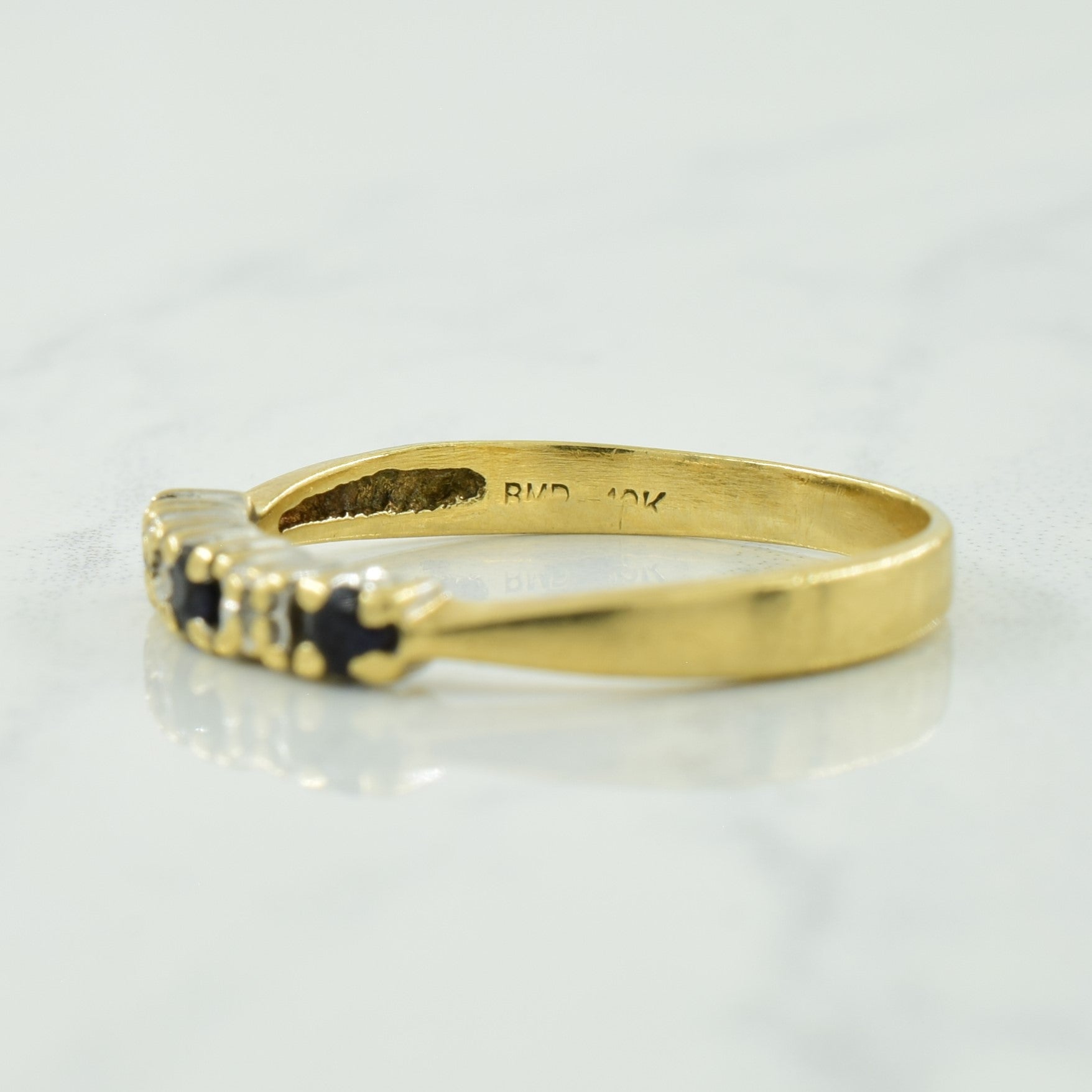 Sapphire & Diamond Ring | 0.16ctw, 0.02ctw | SZ 6.75 |