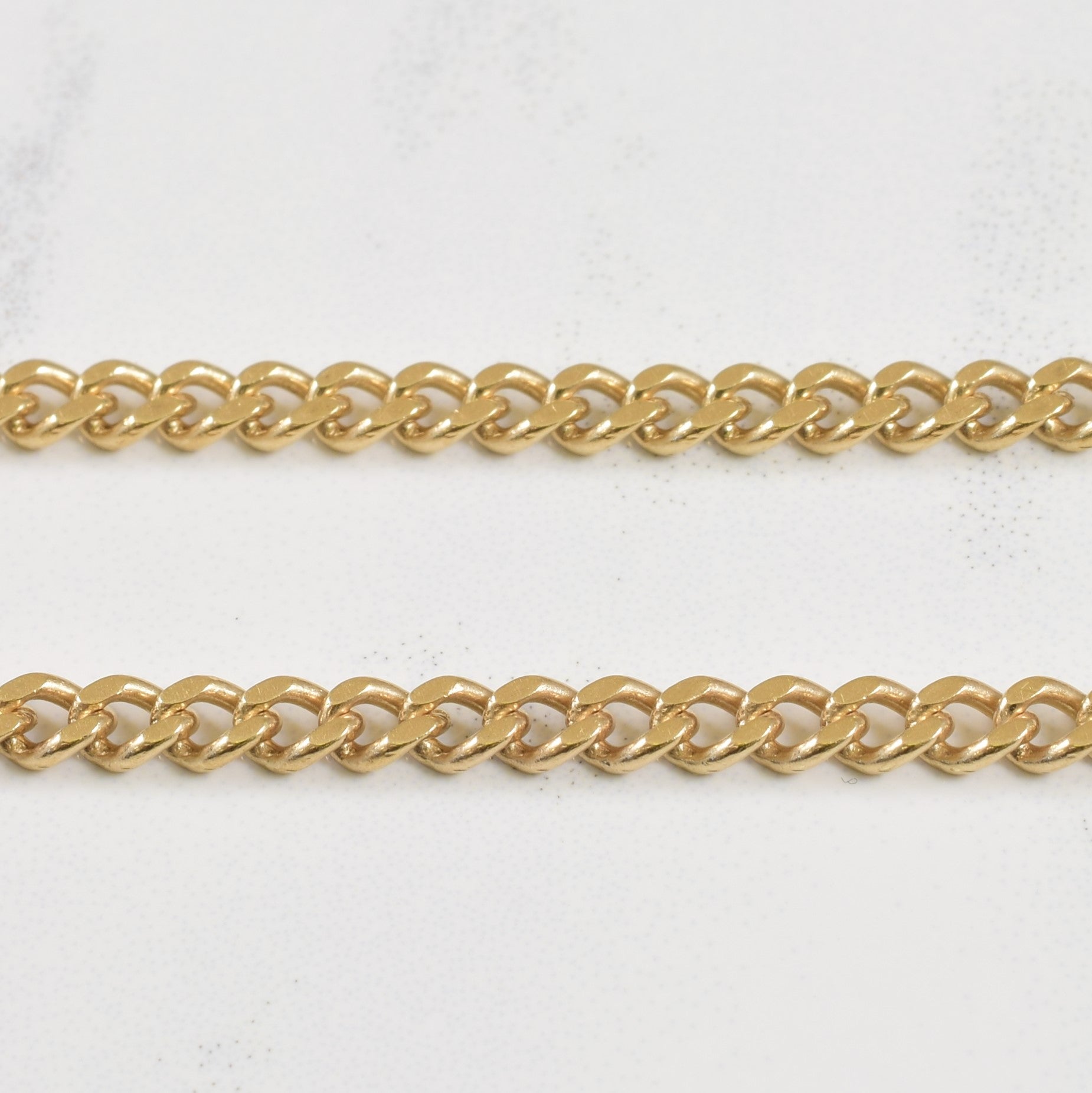 10k Yellow Gold Cuban Link Bracelet | 9