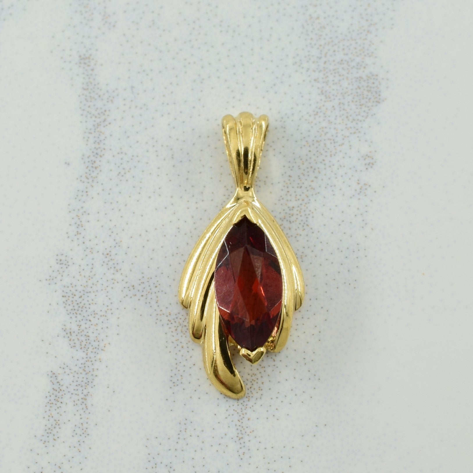 Garnet Pendant & Earring Set | 1.50ctw |