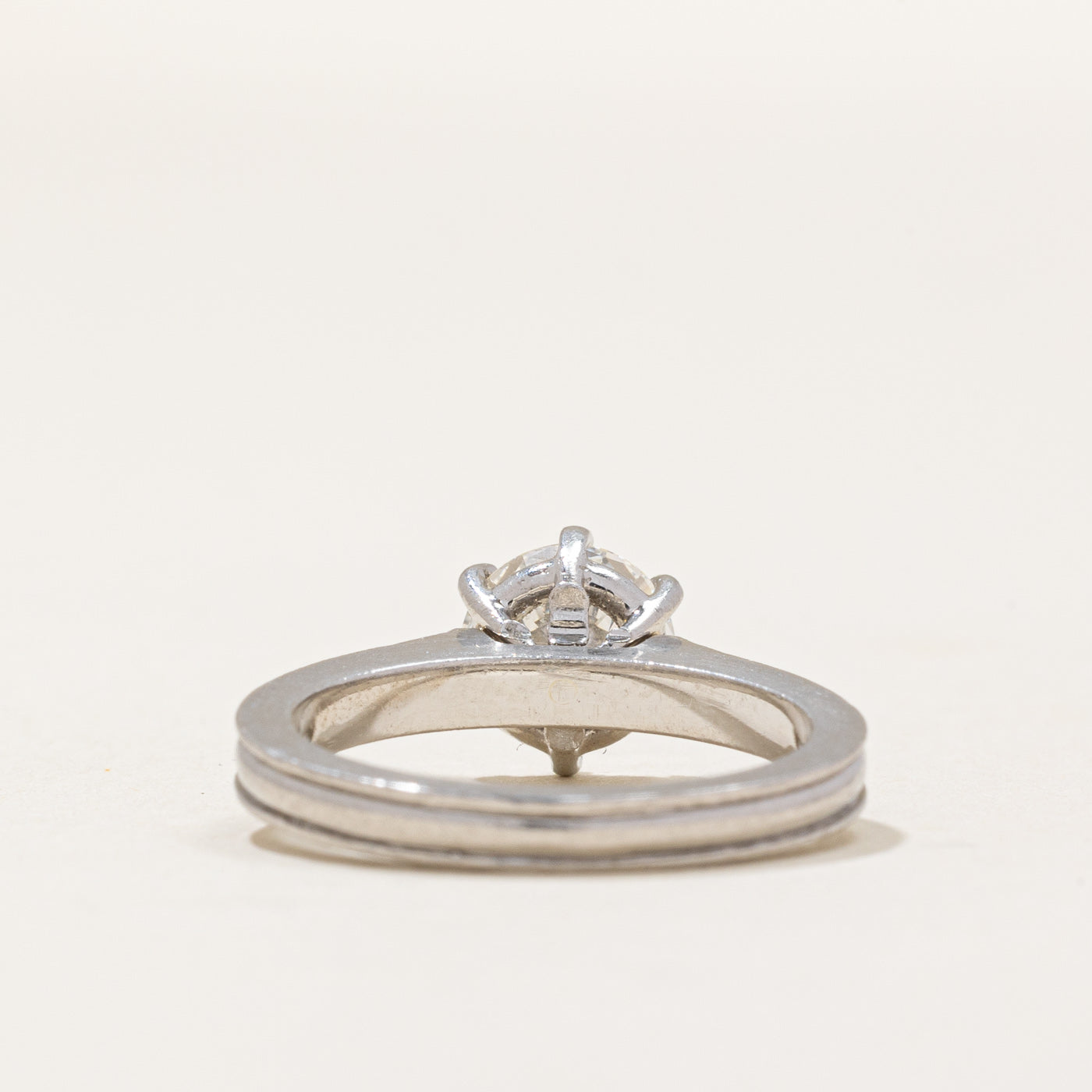 GIA Certified Diamond Engagement Ring | 1.18ct VS2 G | 0.07ctw | SZ 4.25 |