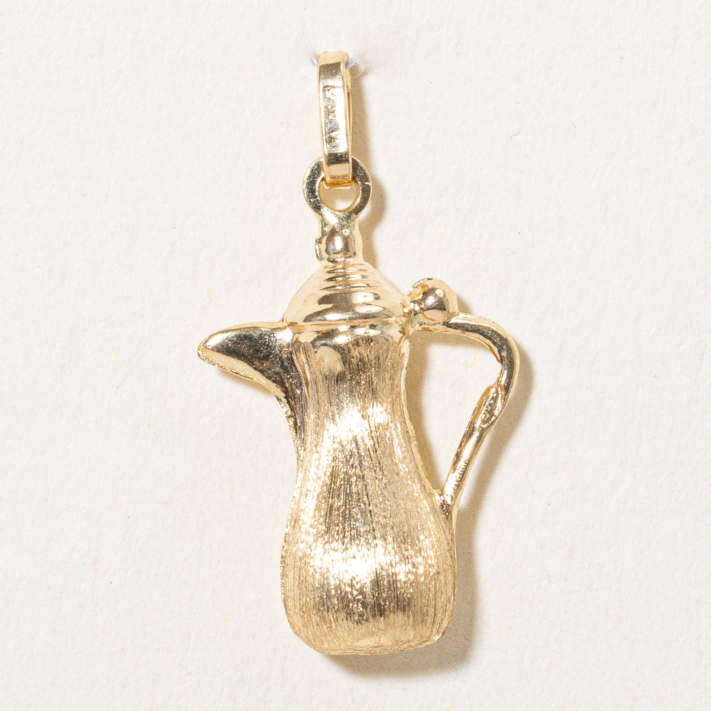 18k Yellow Gold Pitcher Charm
