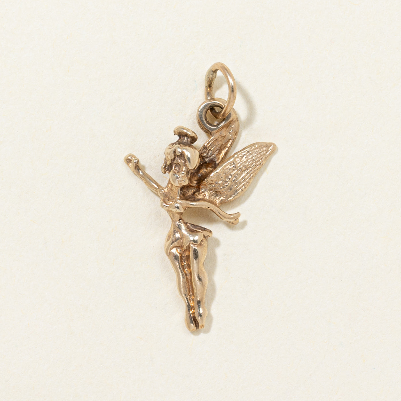 10K Yellow Gold Fairy Charm