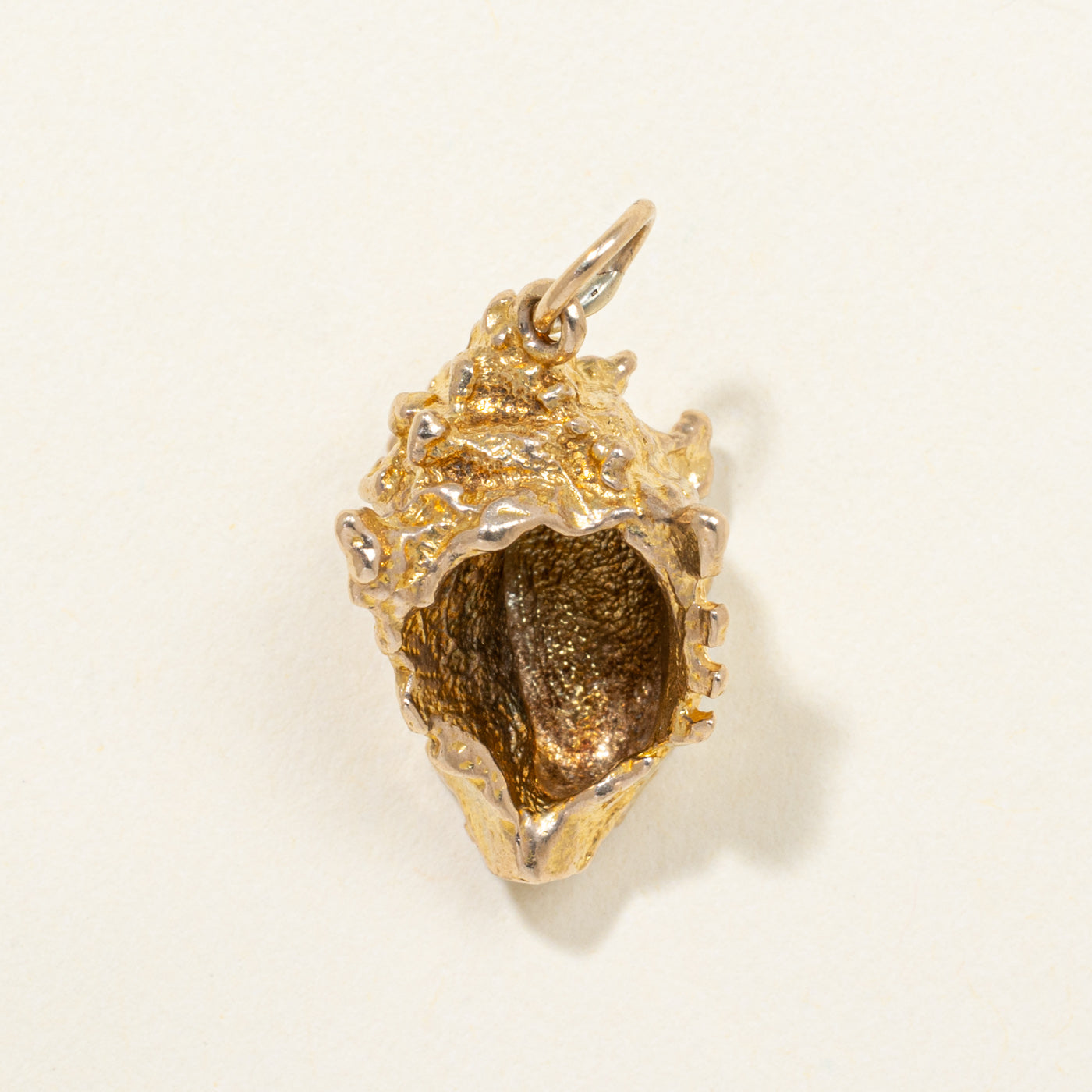 Birmingham 9K Yellow Gold Conch Shell Charm