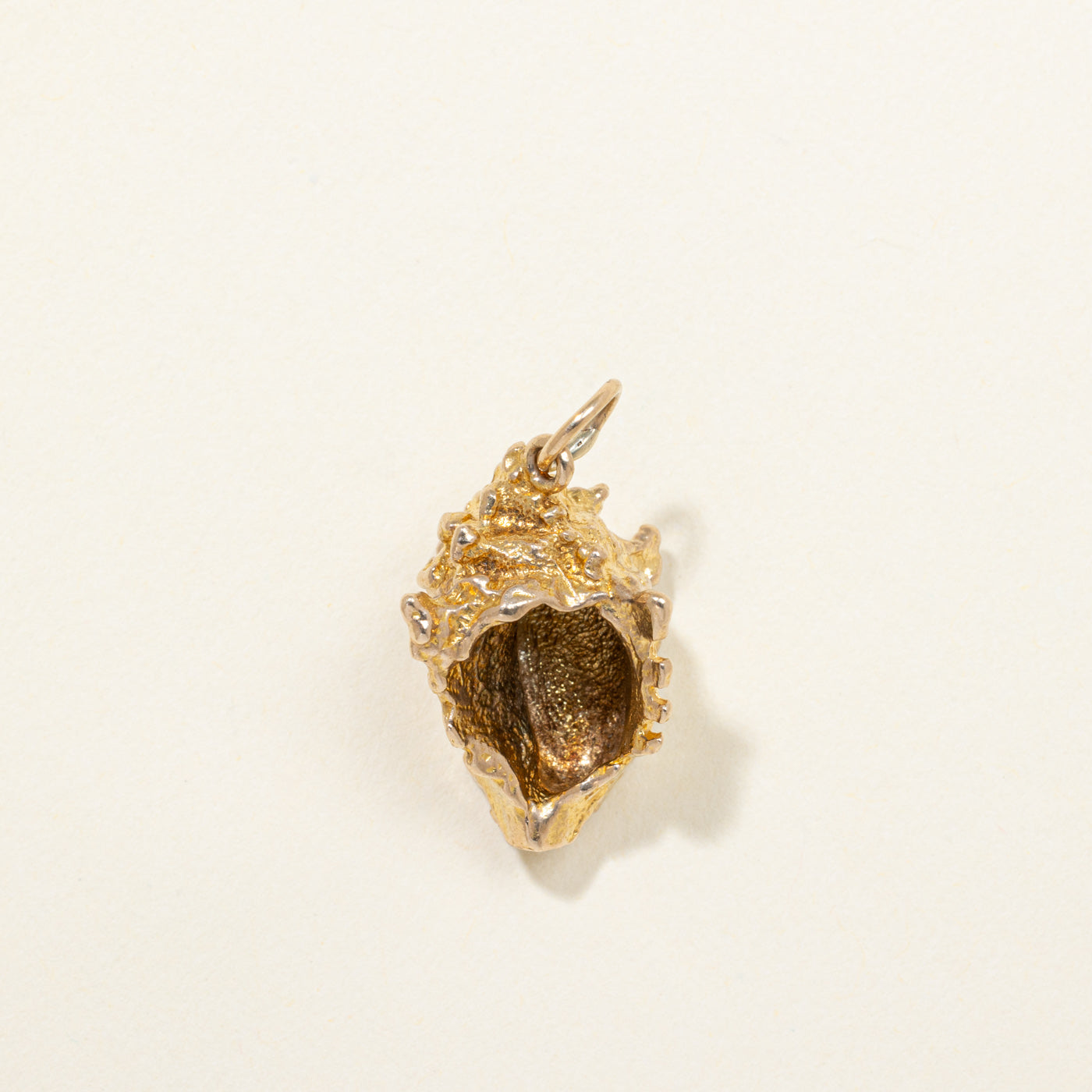 Birmingham 9K Yellow Gold Conch Shell Charm