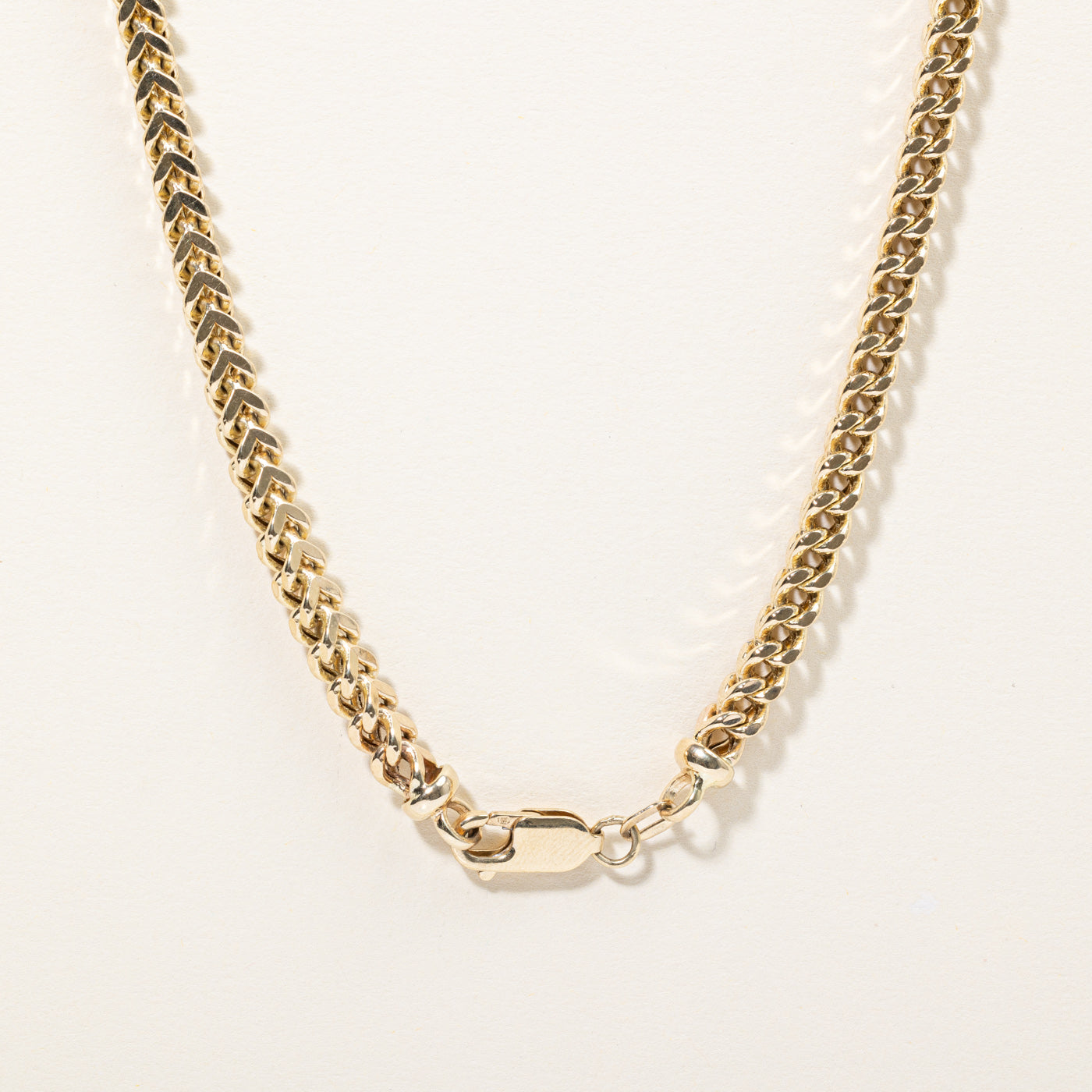 10k Yellow Gold Birdcage Link Chain | 27" |