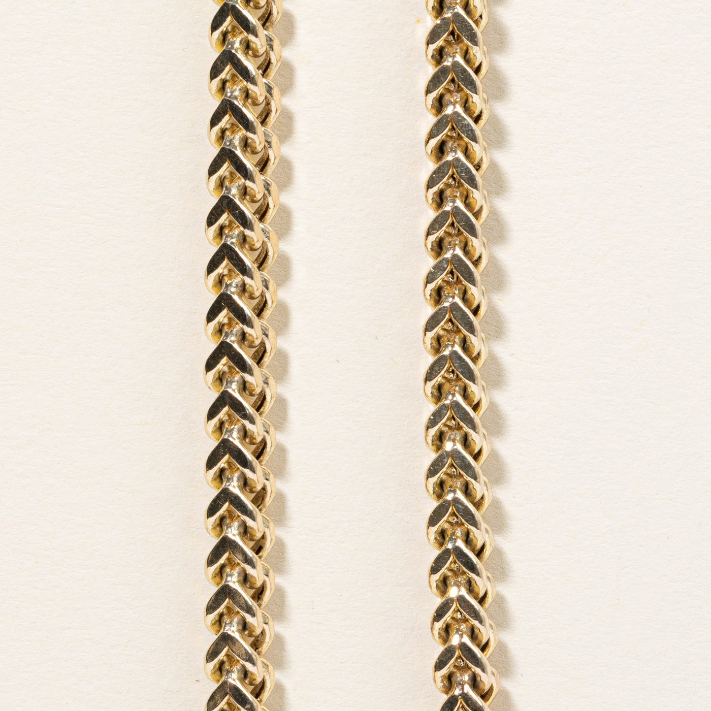 10k Yellow Gold Birdcage Link Chain | 27" |