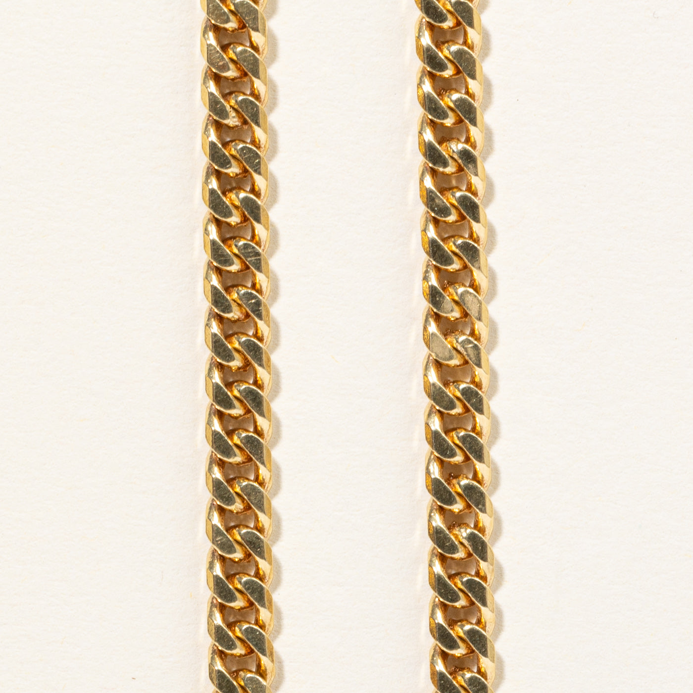 18k Yellow Gold Cuban Link Chain | 24" |