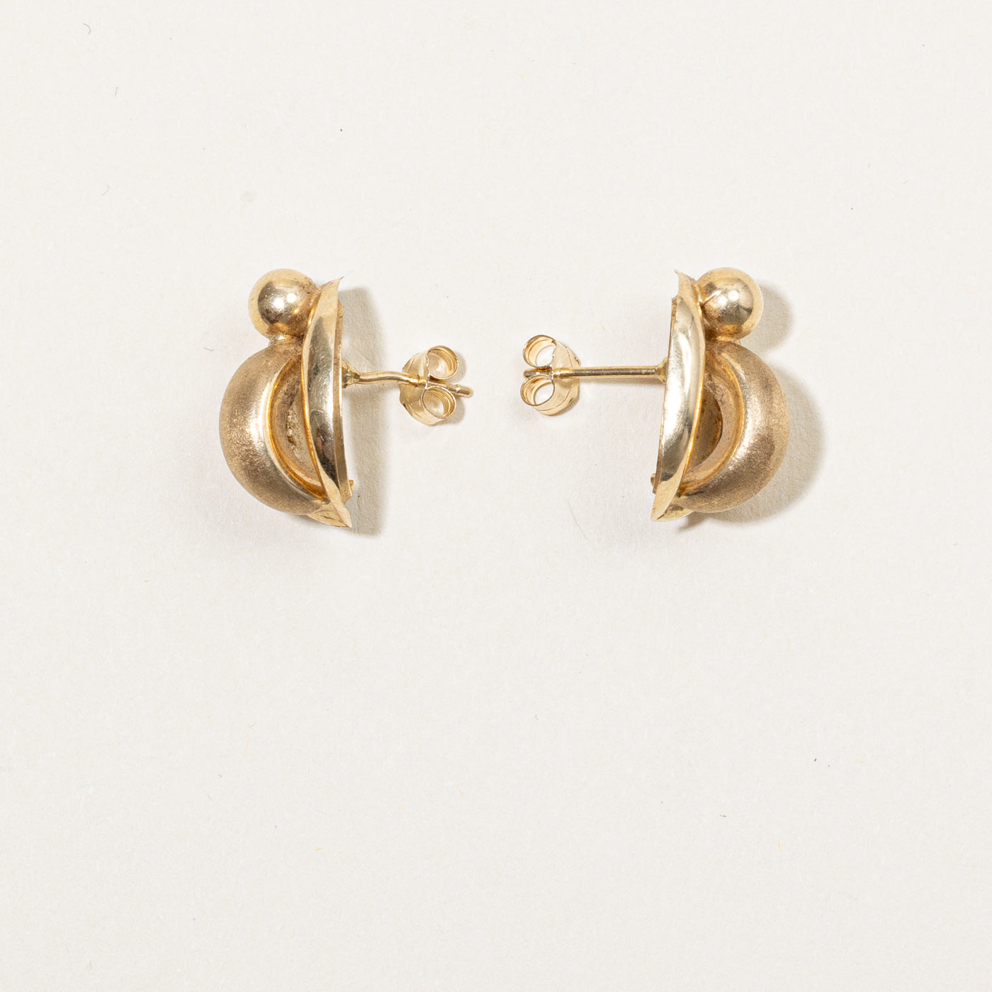 14k Yellow Gold Earrings