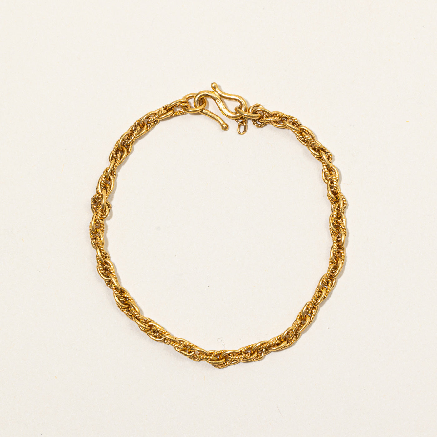 24k Yellow Gold Bracelet | 7" |