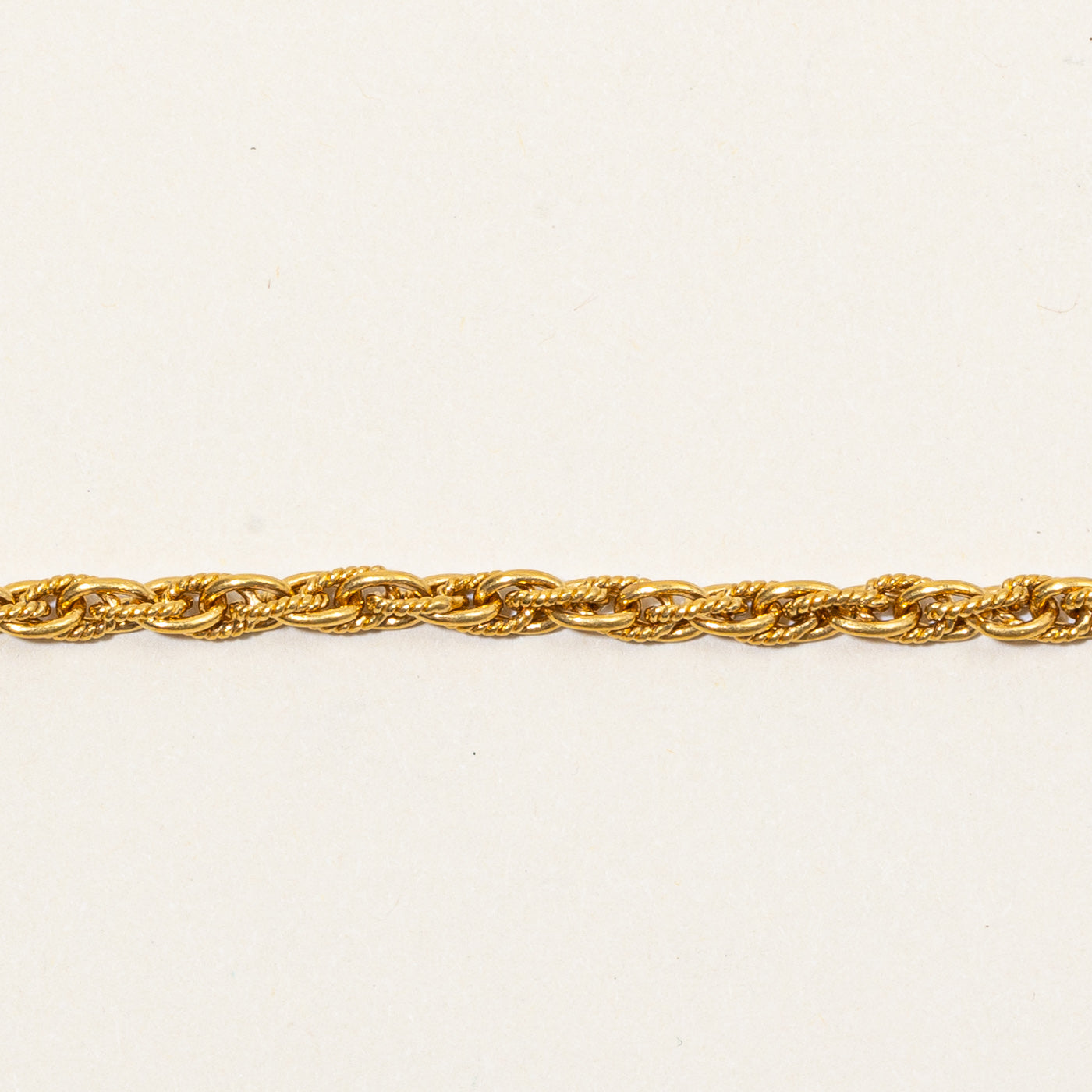 24k Yellow Gold Bracelet | 7" |