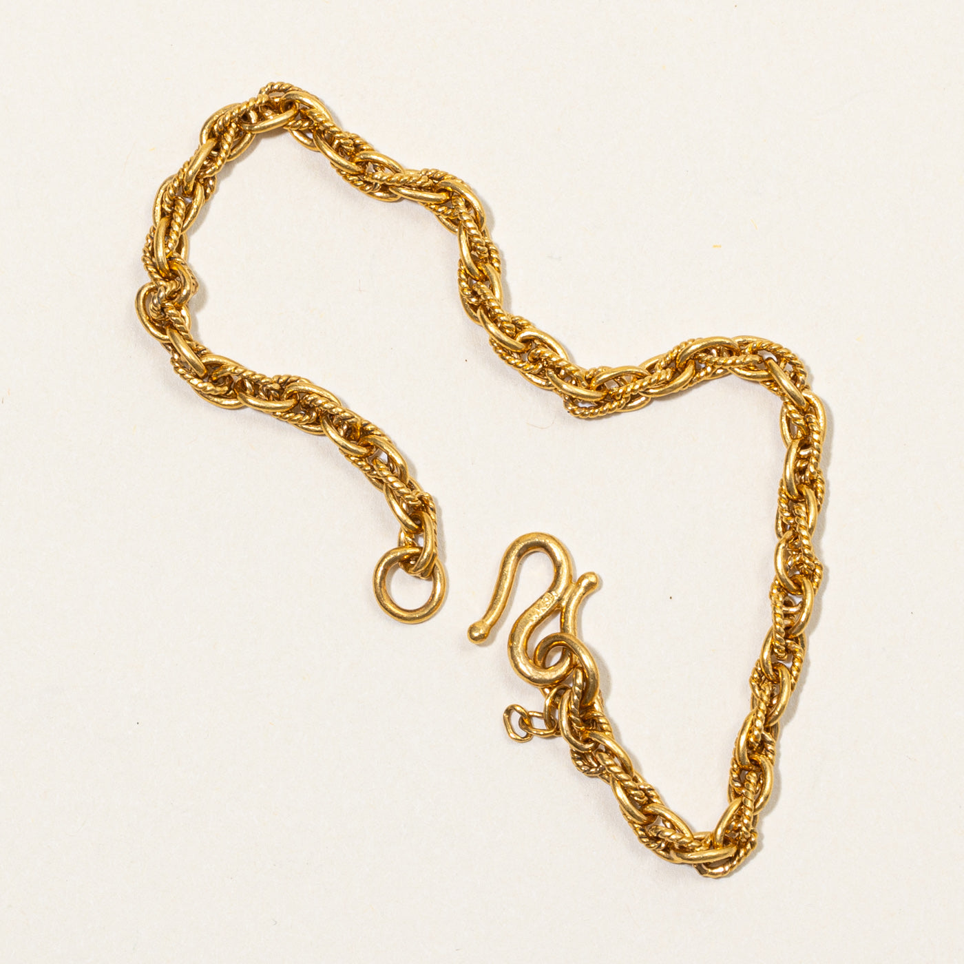 24k Yellow Gold Bracelet | 7" |