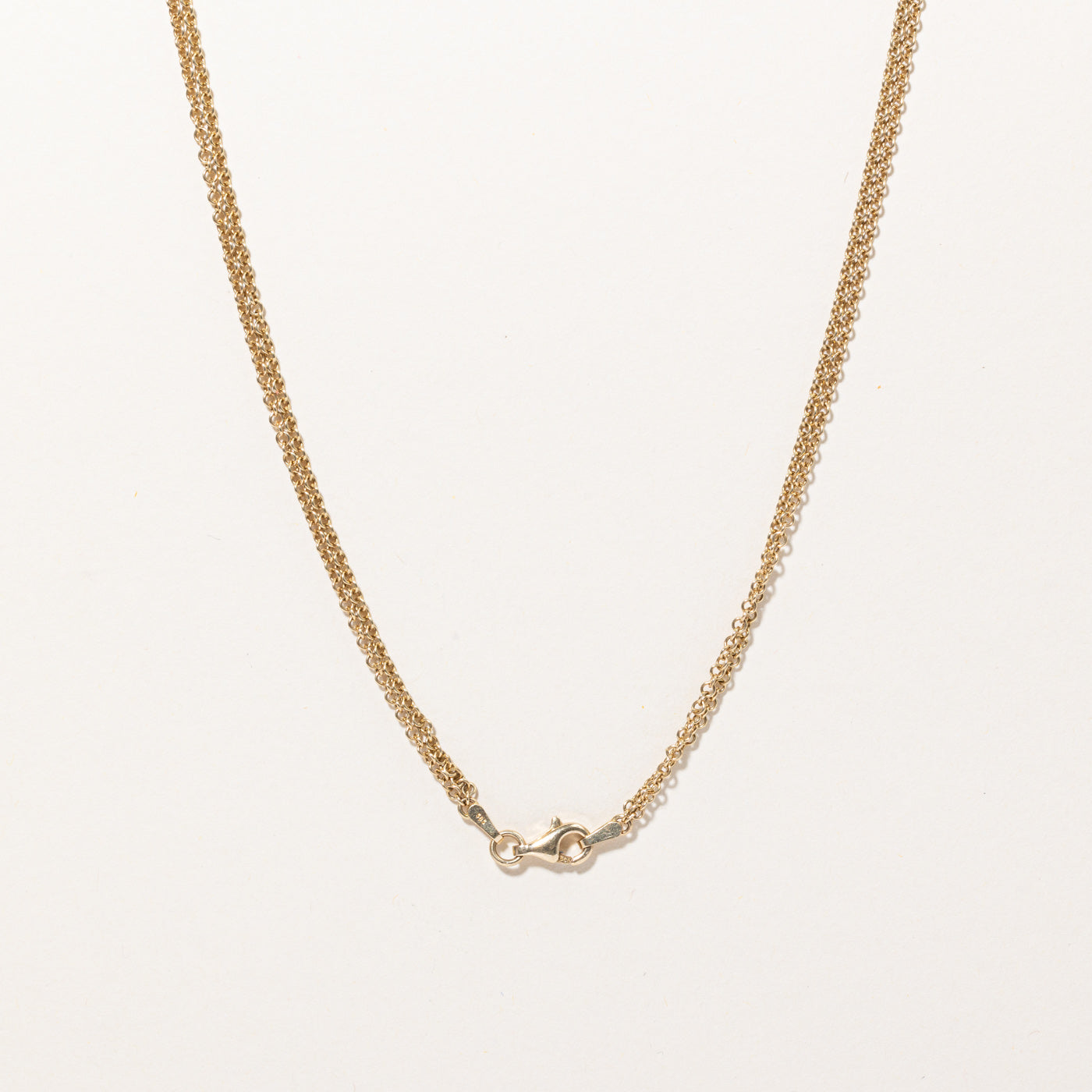 14k Yellow Gold Tiered Medallion Necklace | 16" |