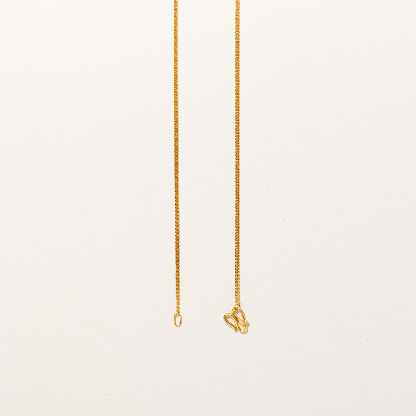 24k Yellow Gold Fish Pendant Necklace | 16" |