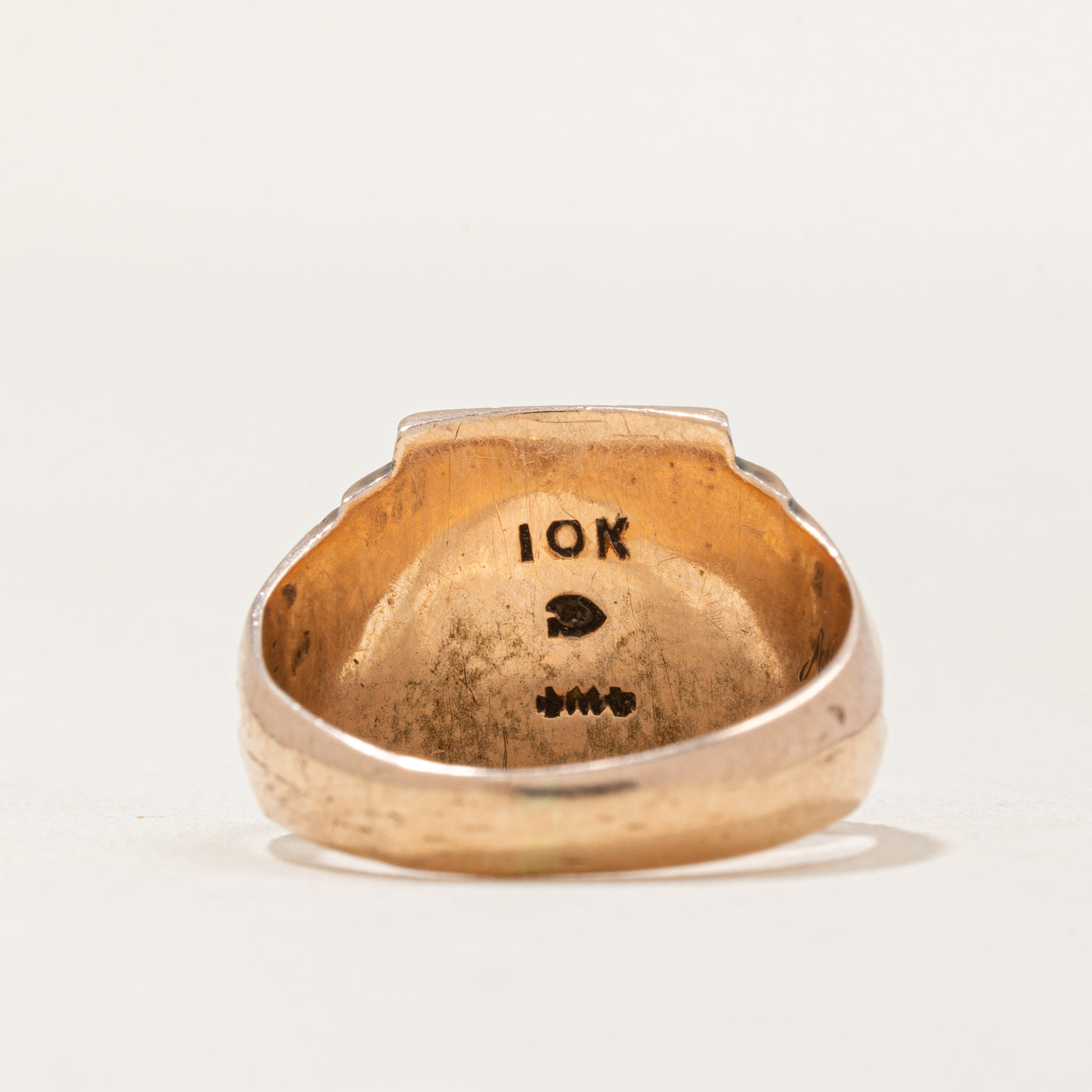 10k Yellow Gold Initial Ring | SZ 6.25 |