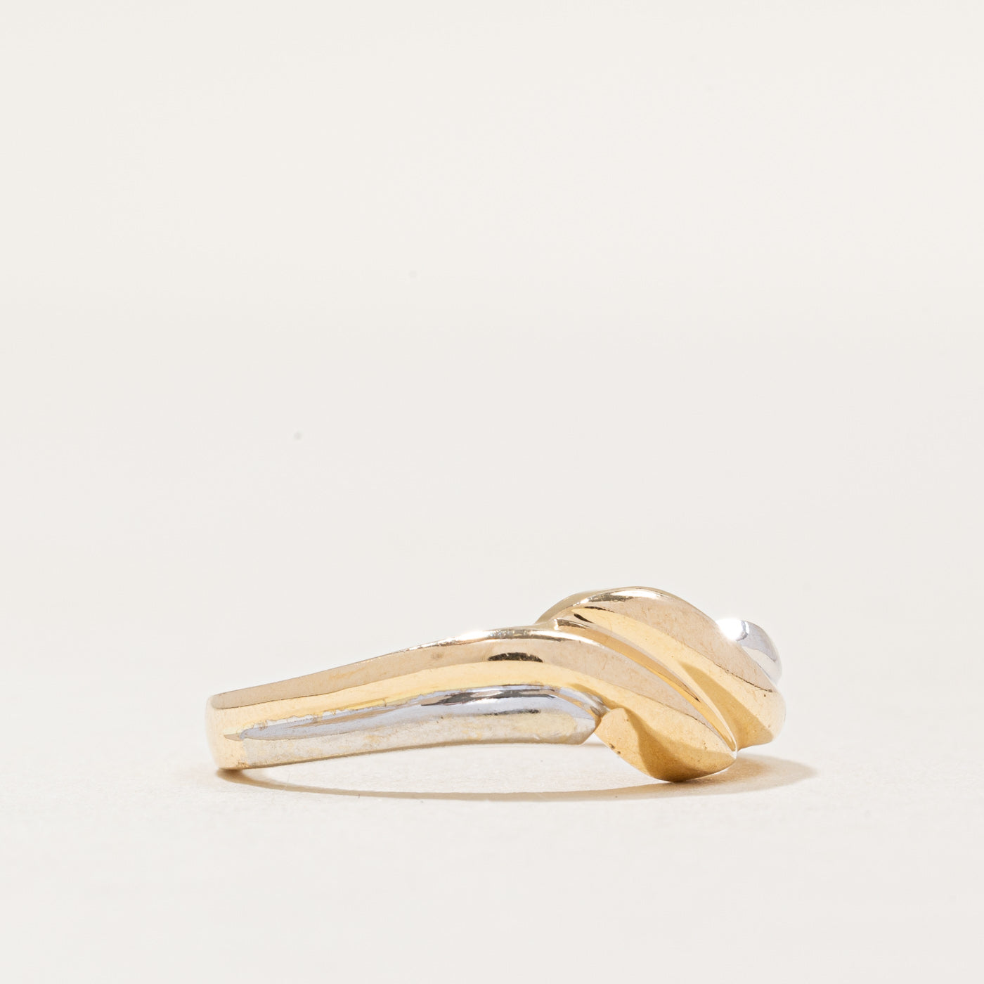 Birks' 14k Two Tone Gold Ring | SZ 6.5 |