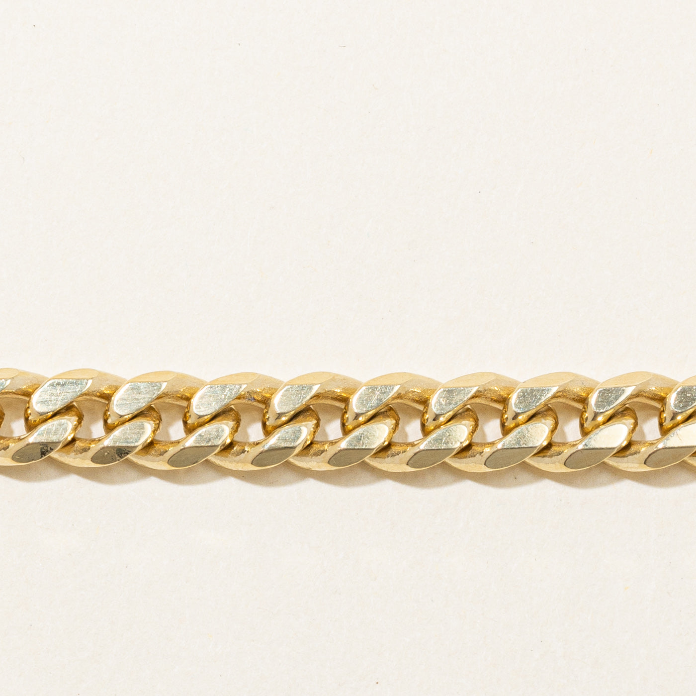 18k Yellow Gold Cuban Link Bracelet | 8" |