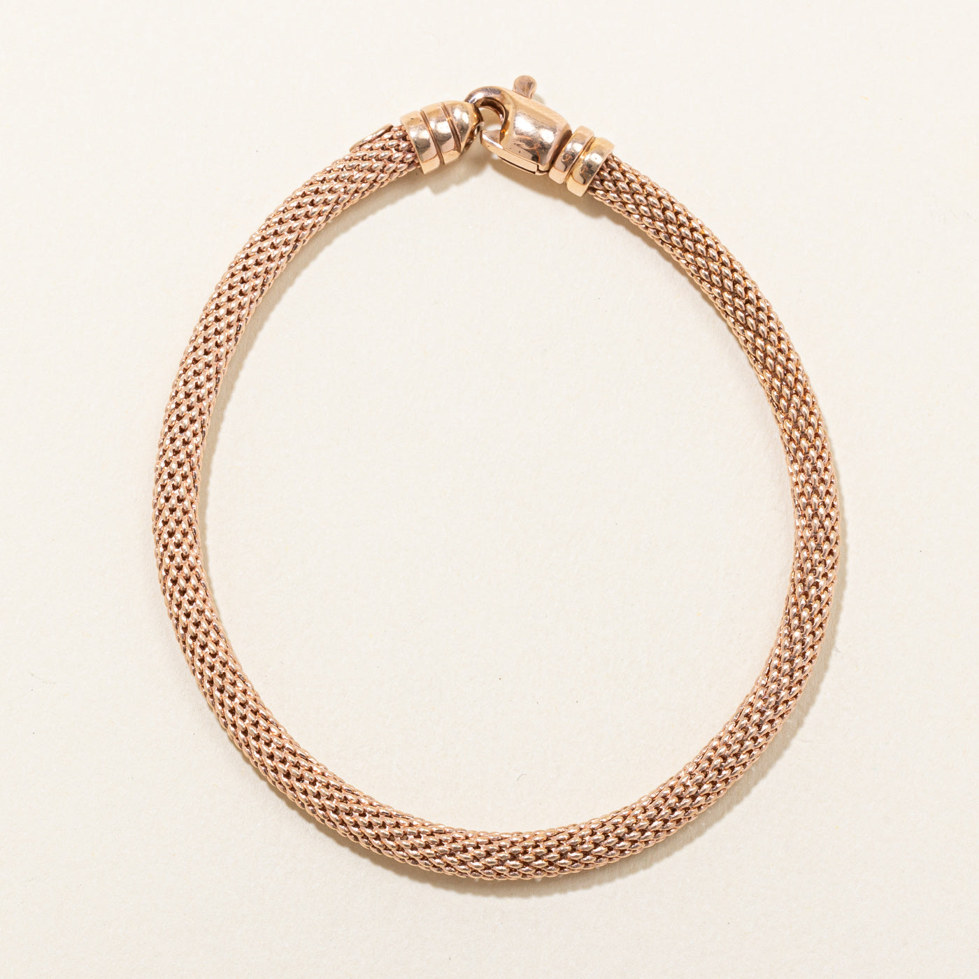 Italian 18k Rose Gold Bracelet | 8" |