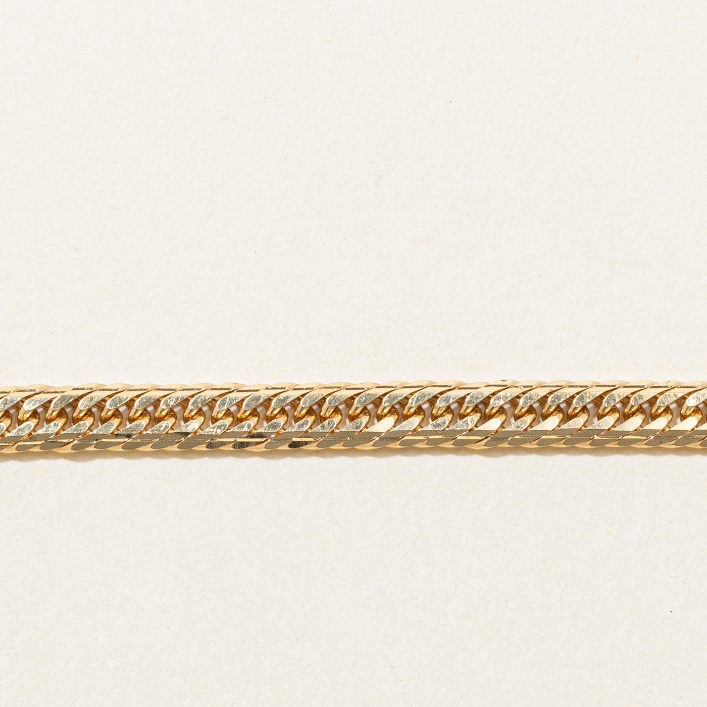 Japanese 18k Yellow Gold Bracelet | 7.5" |