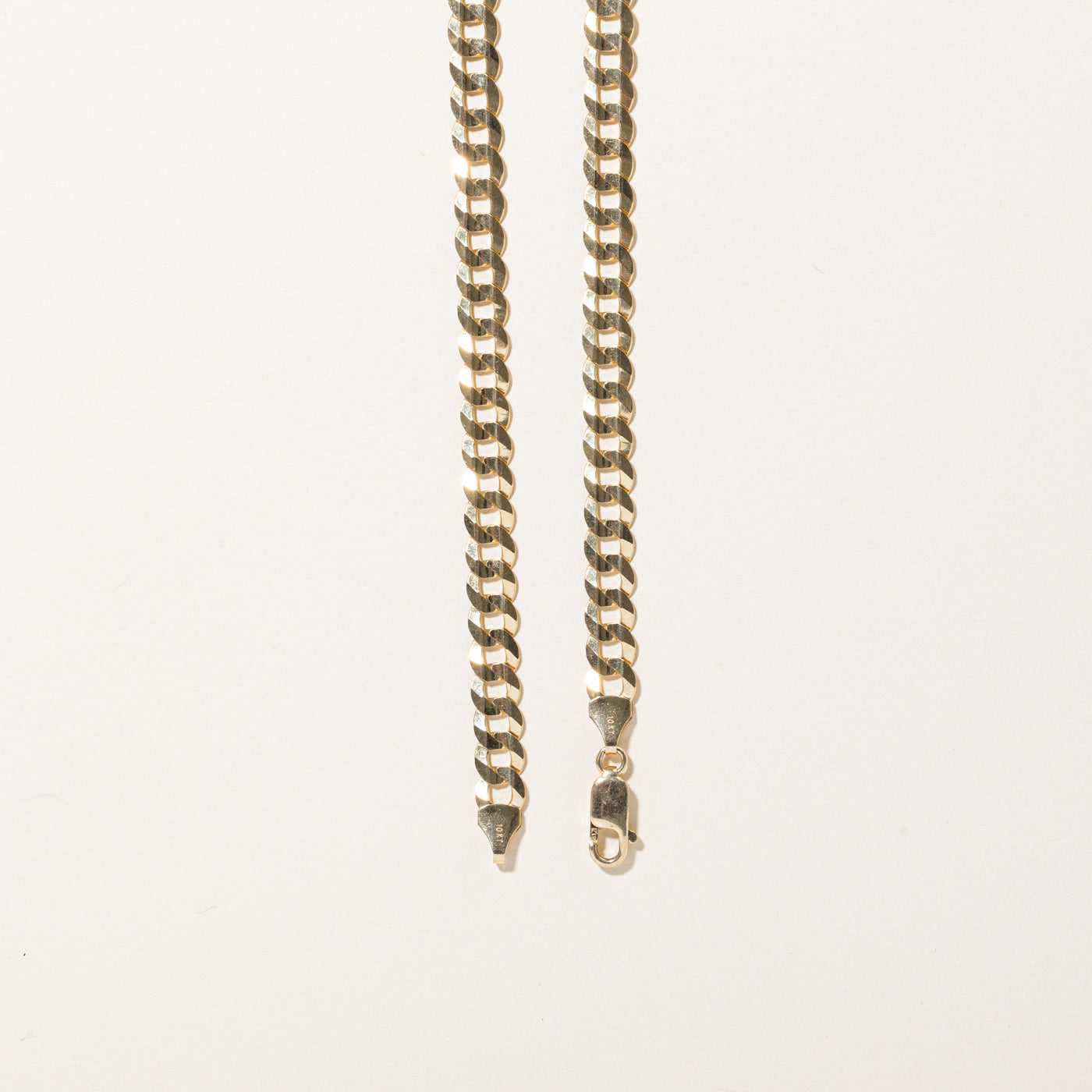 10k Yellow Gold Curb Link Chain | 24" |