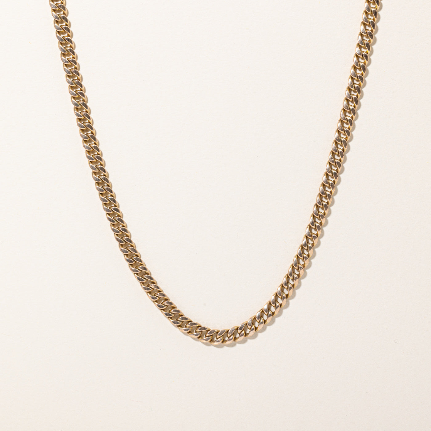 10k Yellow Gold Cuban Link Chain | 25" |