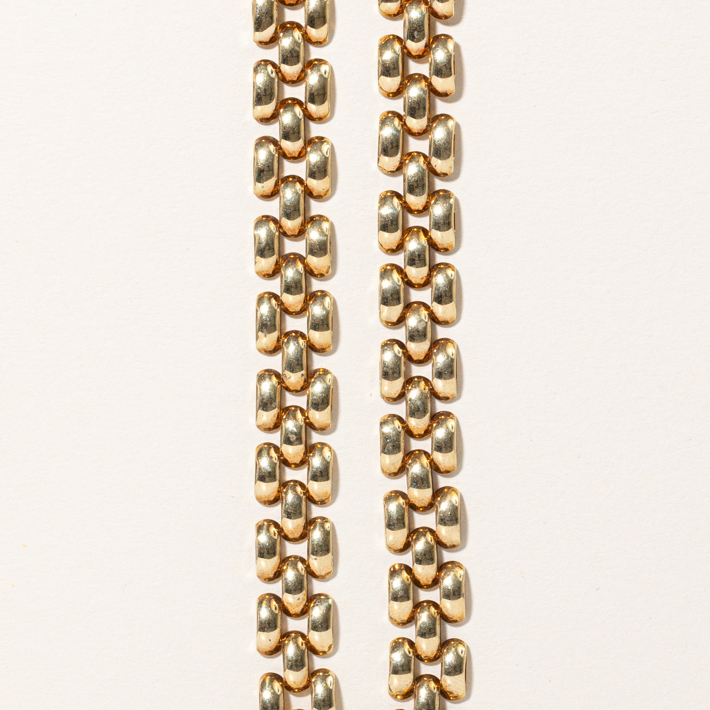 14k Yellow Gold Panther Link Chain | 16" |