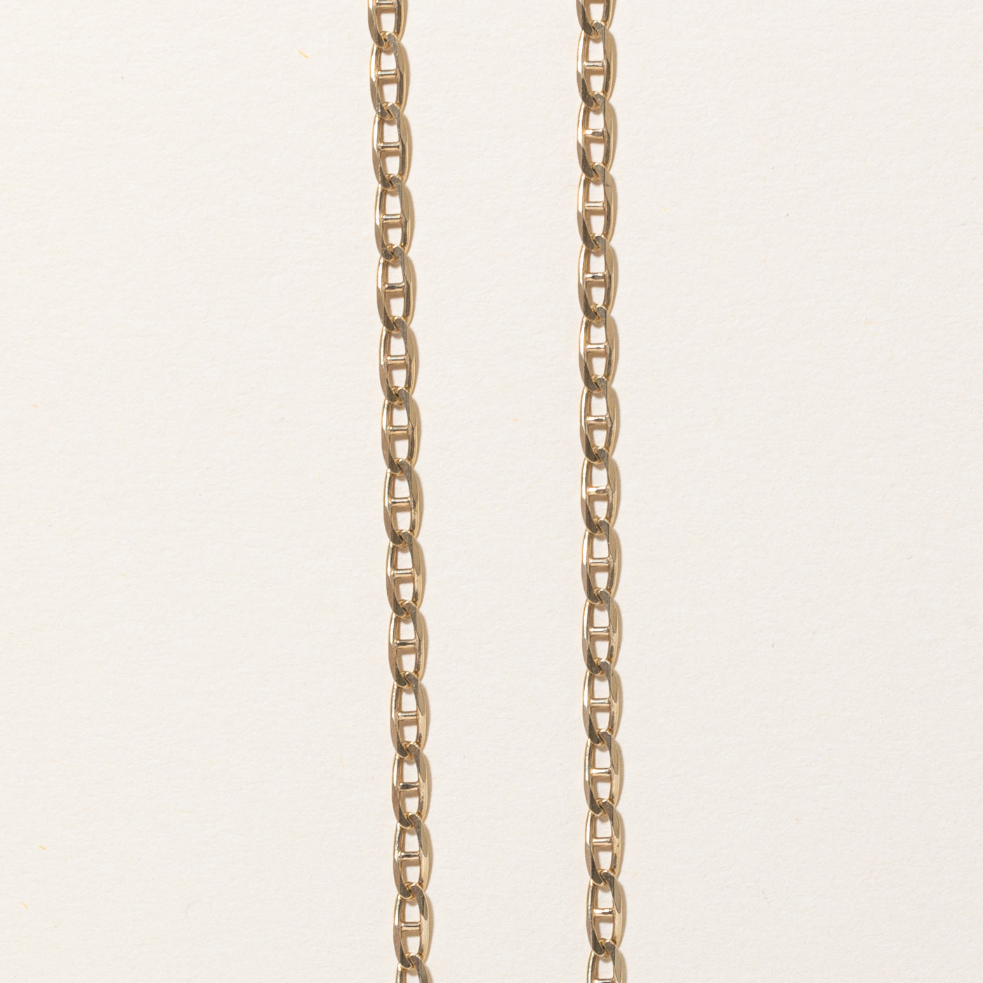 10k Yellow Gold Anchor Link Chain | 18" |