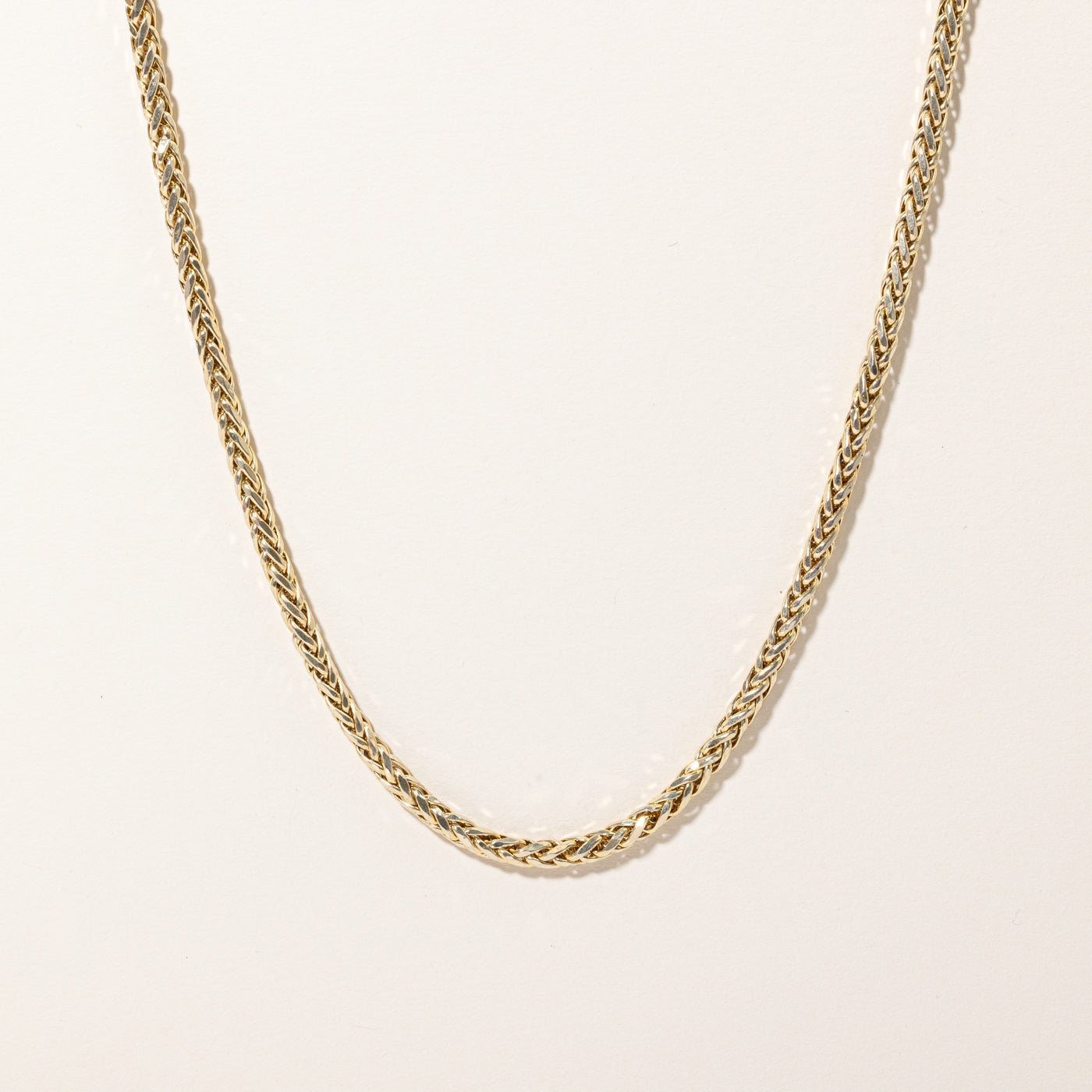 10k Yellow Gold Wheat Chain | 24" |