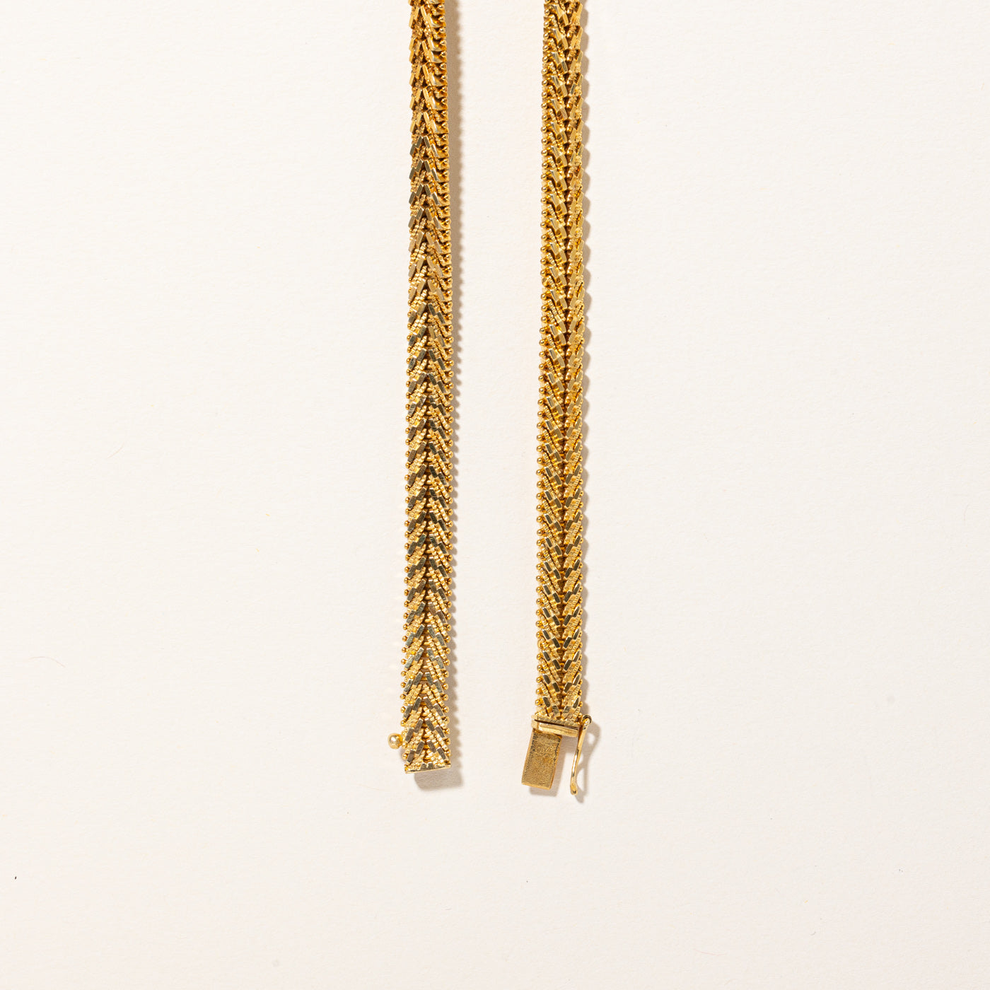 18k Yellow Gold Necklace | 17" |