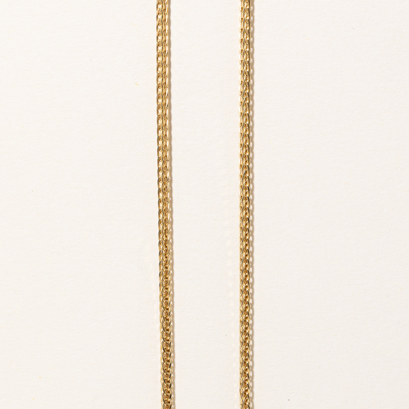 18k Yellow Gold Birdcage Link Chain | 22" |