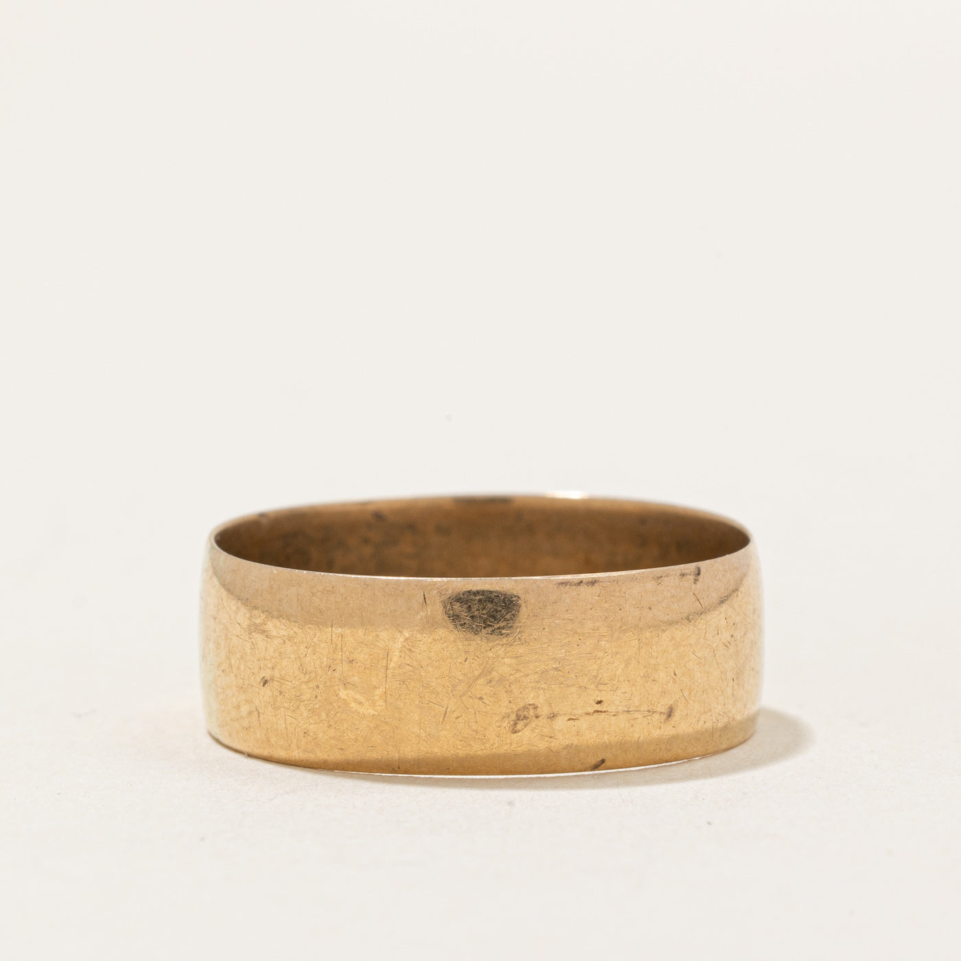 14k Yellow Gold Wedding Band | SZ 10 |