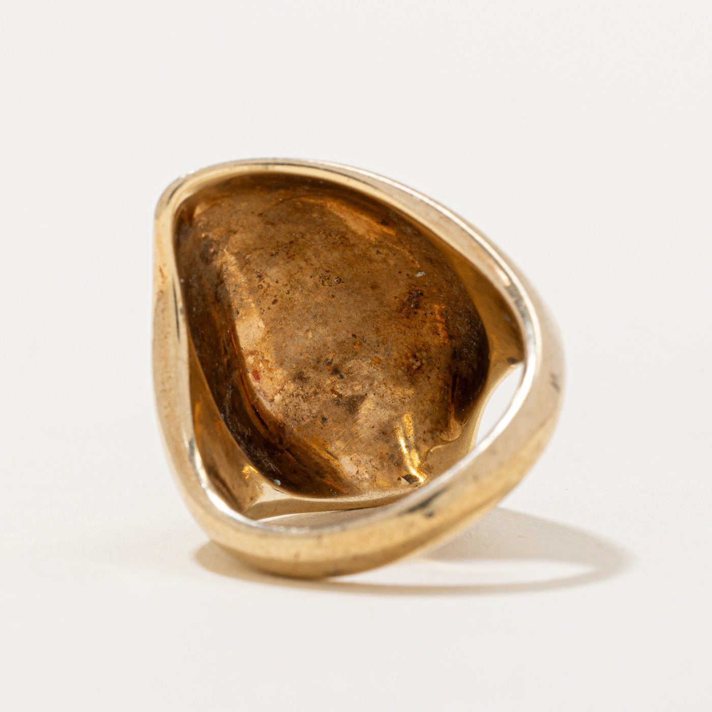 9k Yellow Gold Cocktail Ring | SZ 6.5 |
