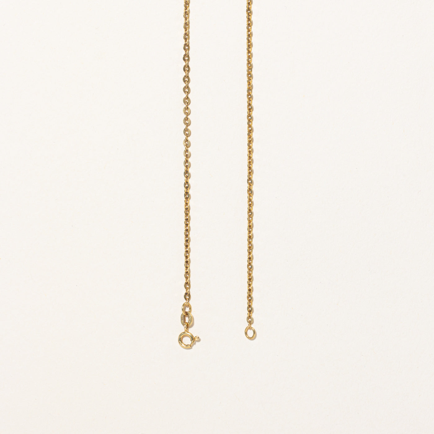 18k Yellow Gold Cable Chain | 24" |
