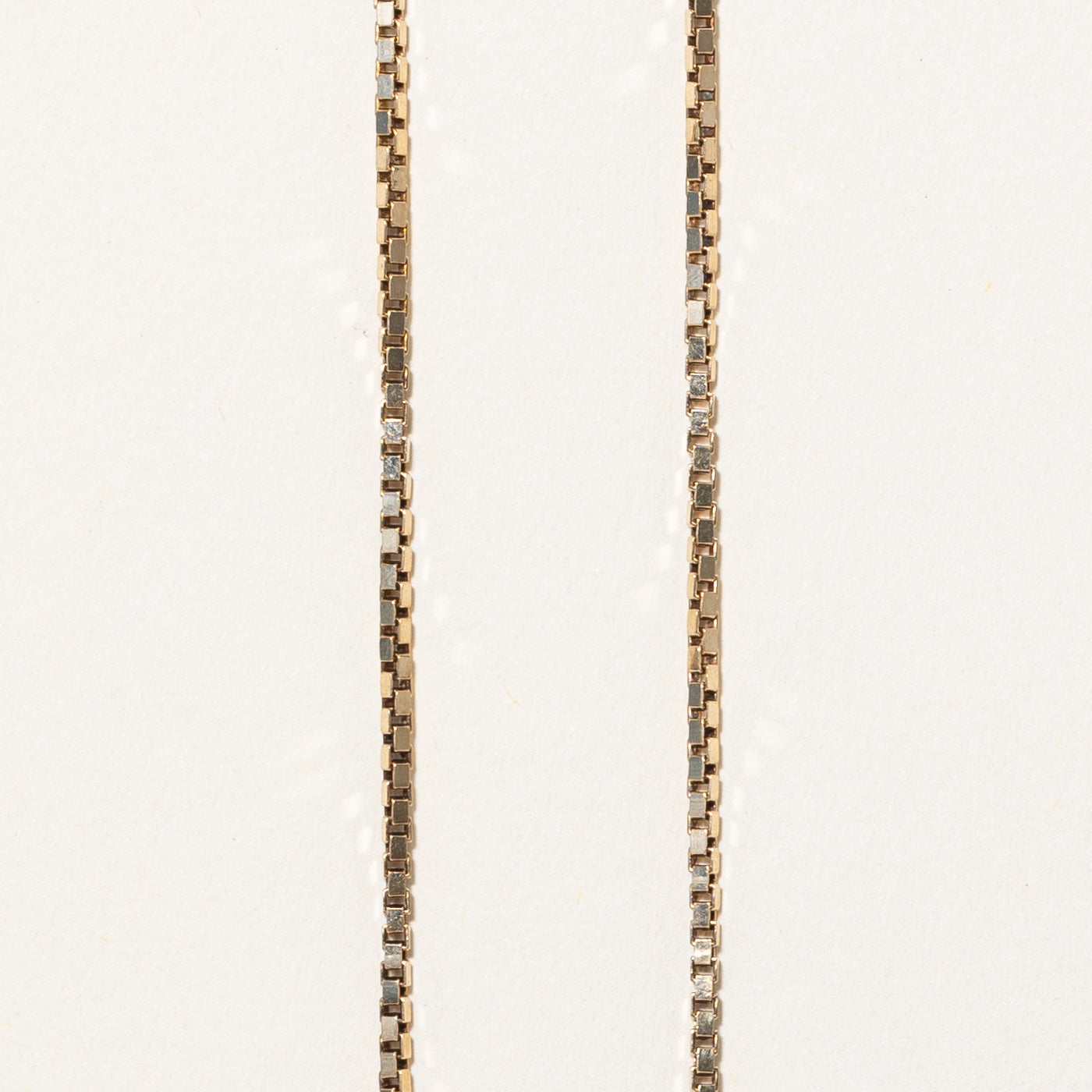 10k Yellow Gold Box Link Chain | 20" |
