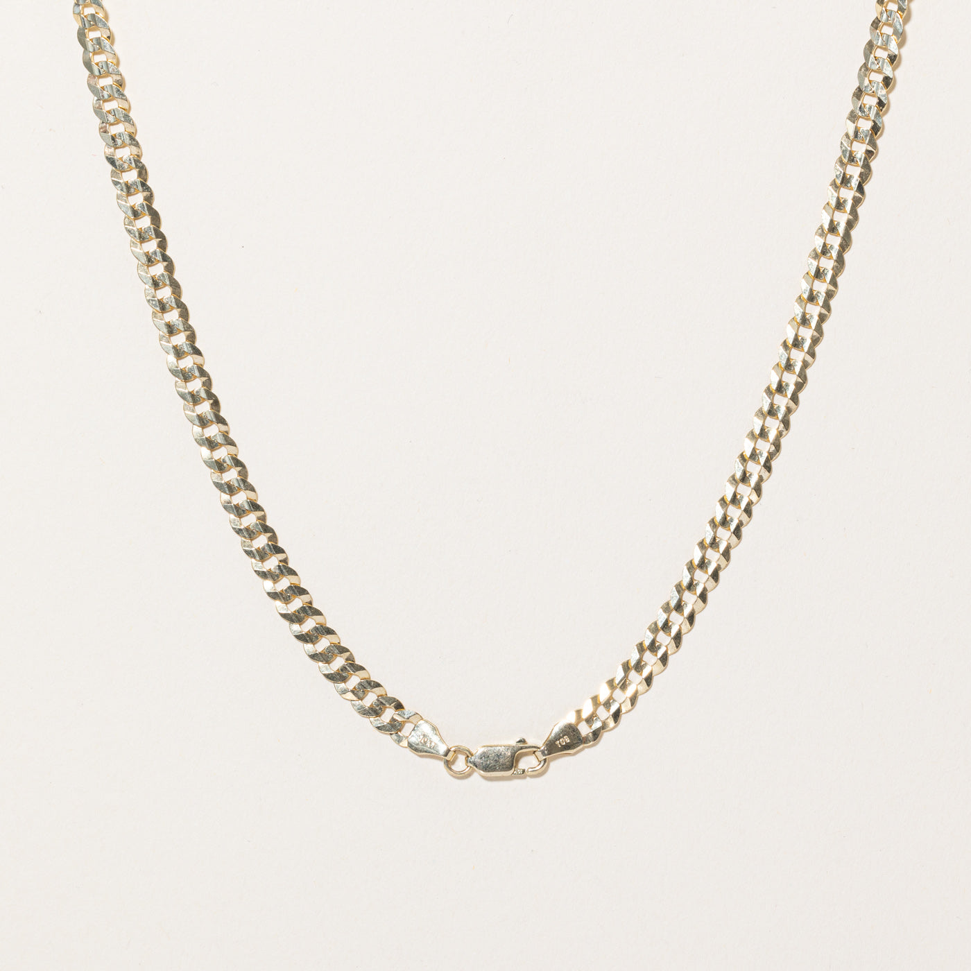 10k Yellow Gold Curb Link Chain | 24" |