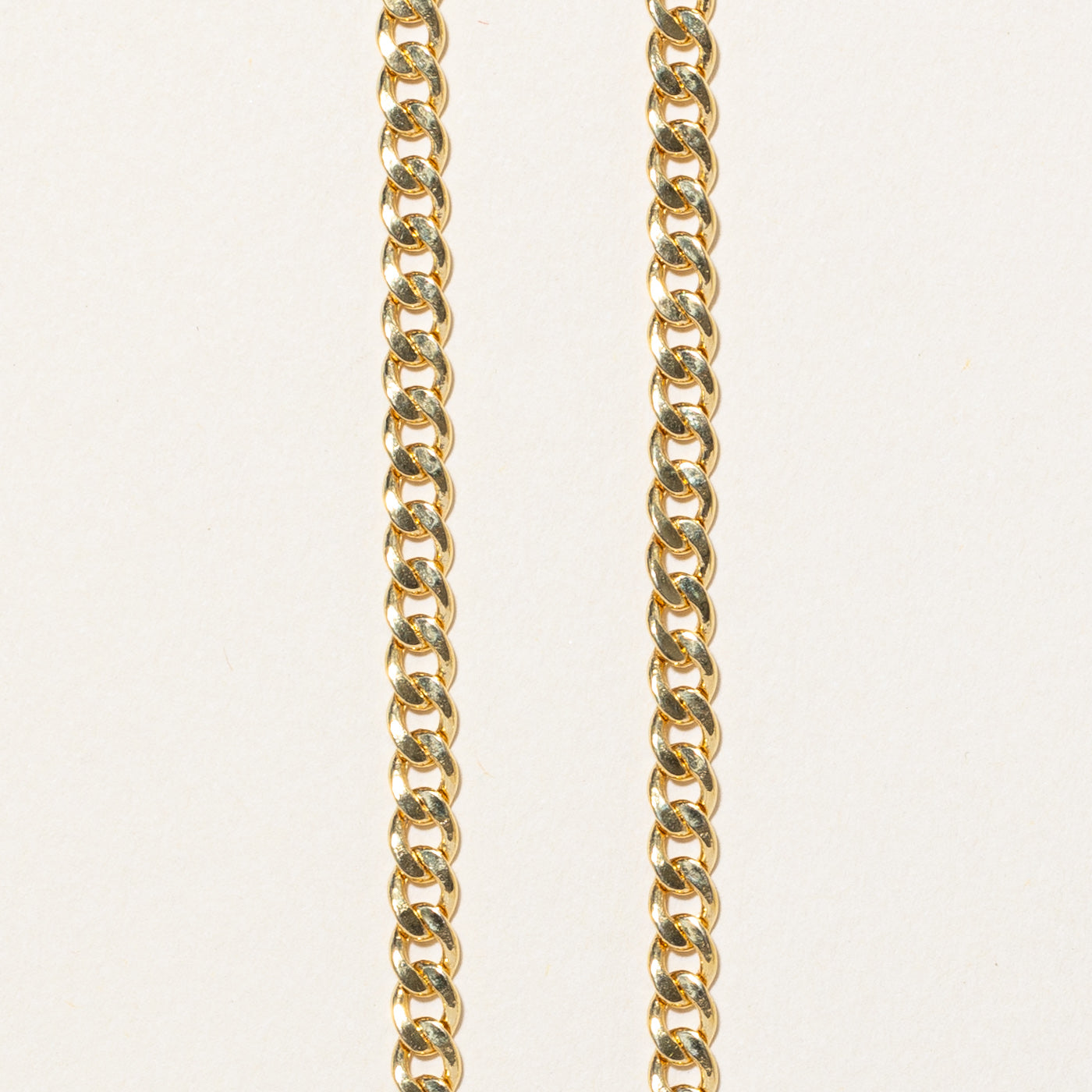 14k Yellow Gold Curb Link Chain | 22" |