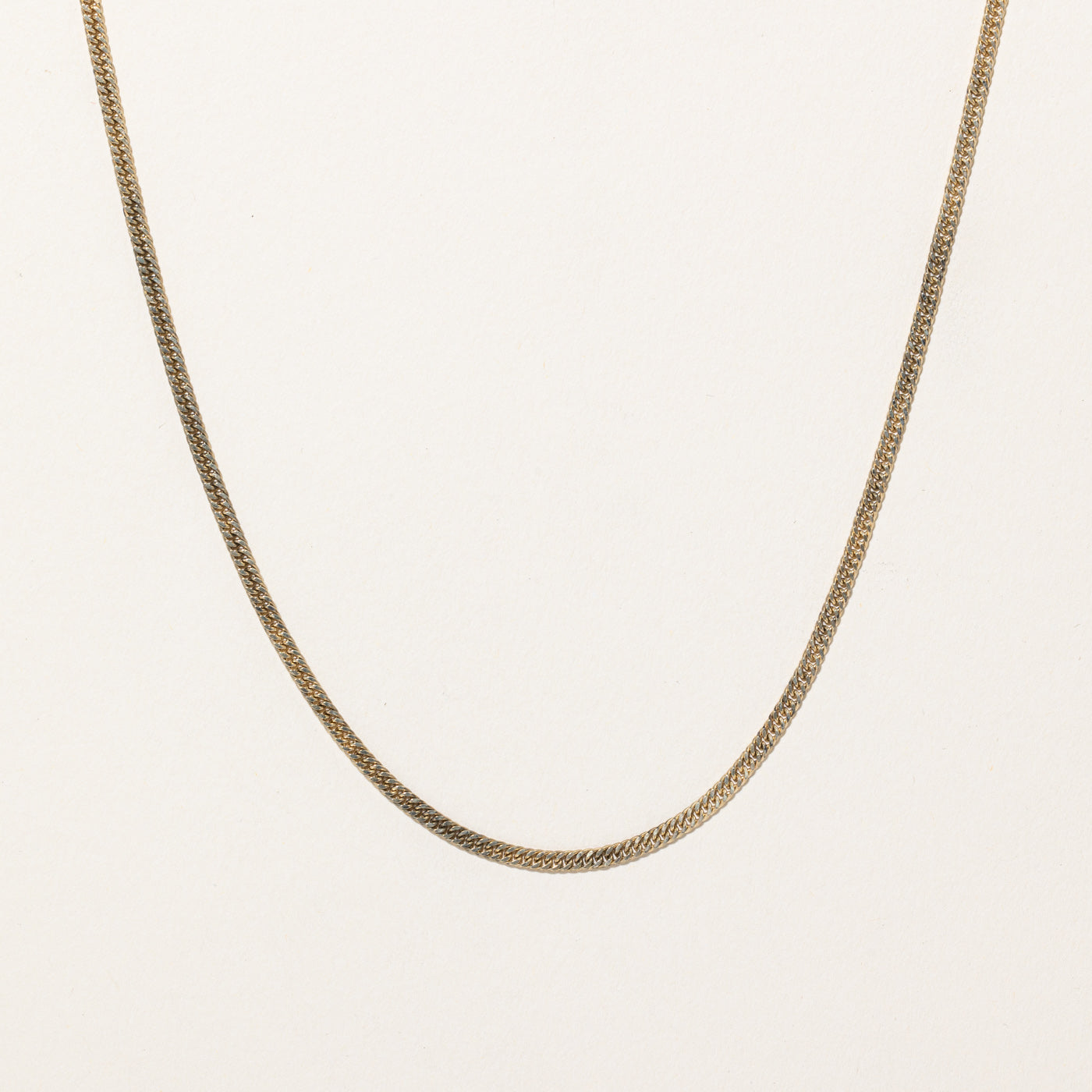 10k Yellow Gold Cuban Link Chain | 18" |