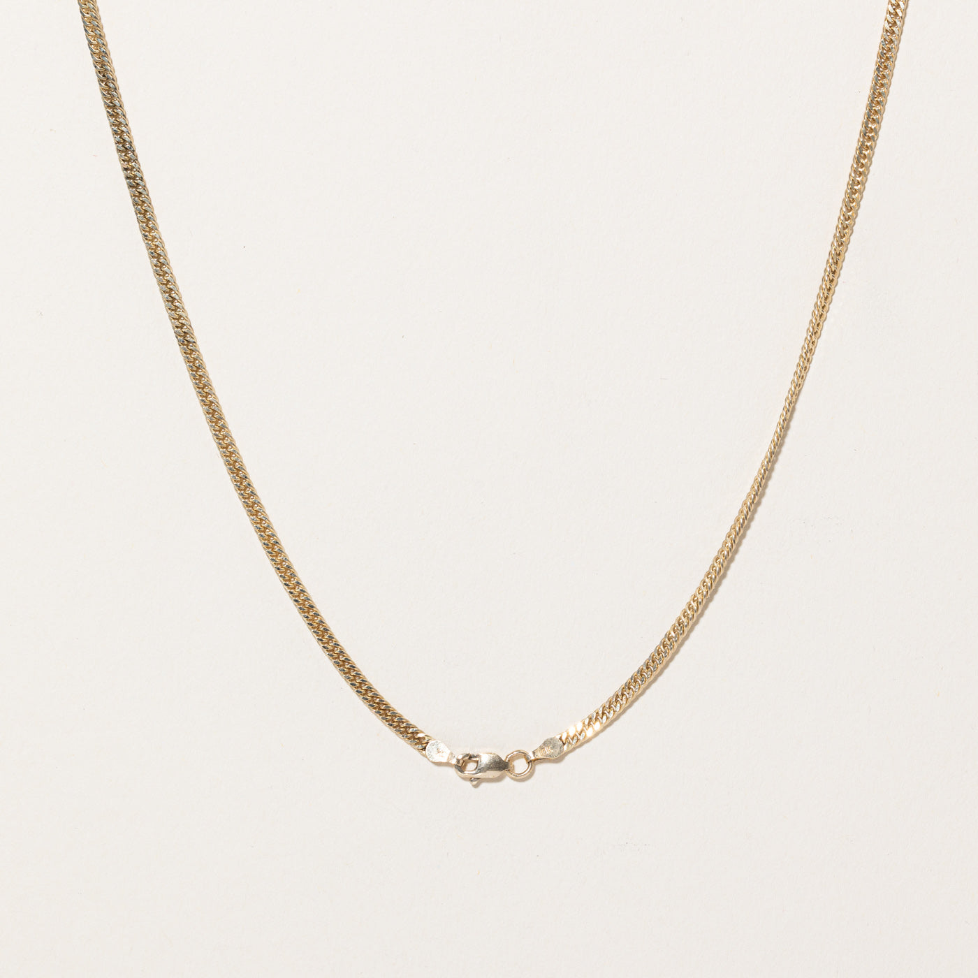 10k Yellow Gold Cuban Link Chain | 18" |