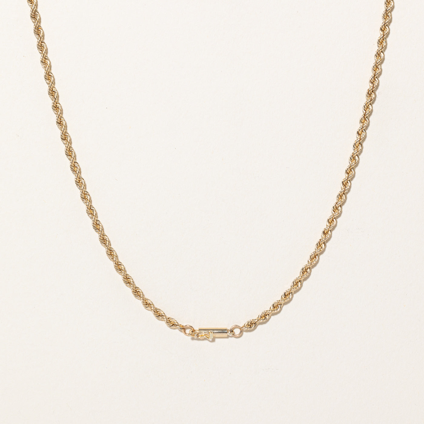 14k Yellow Gold Rope Chain | 24" |