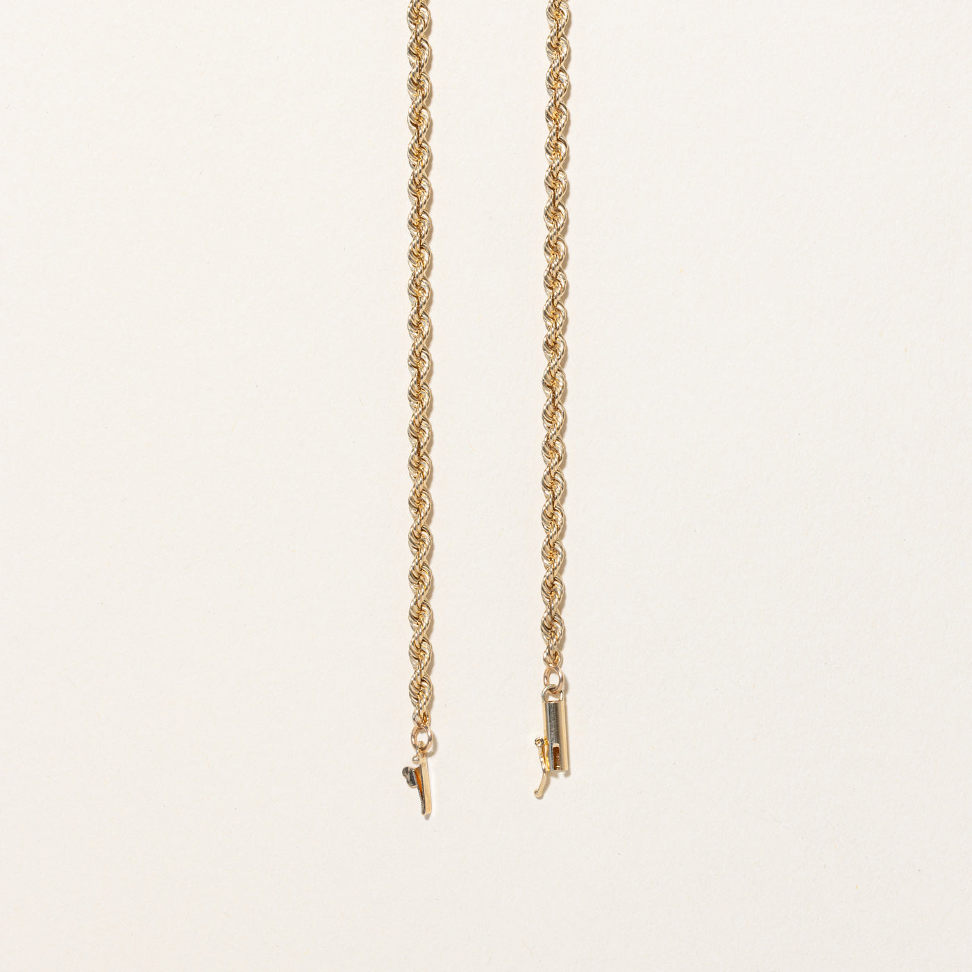14k Yellow Gold Rope Chain | 24" |