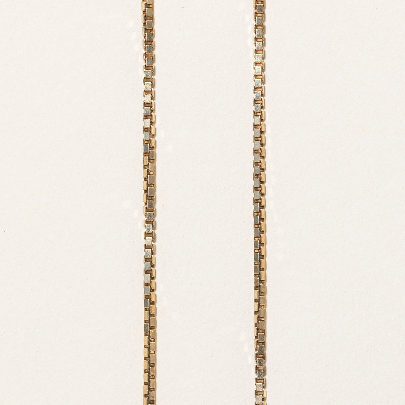 14k Yellow Gold Box Link Chain | 21" |